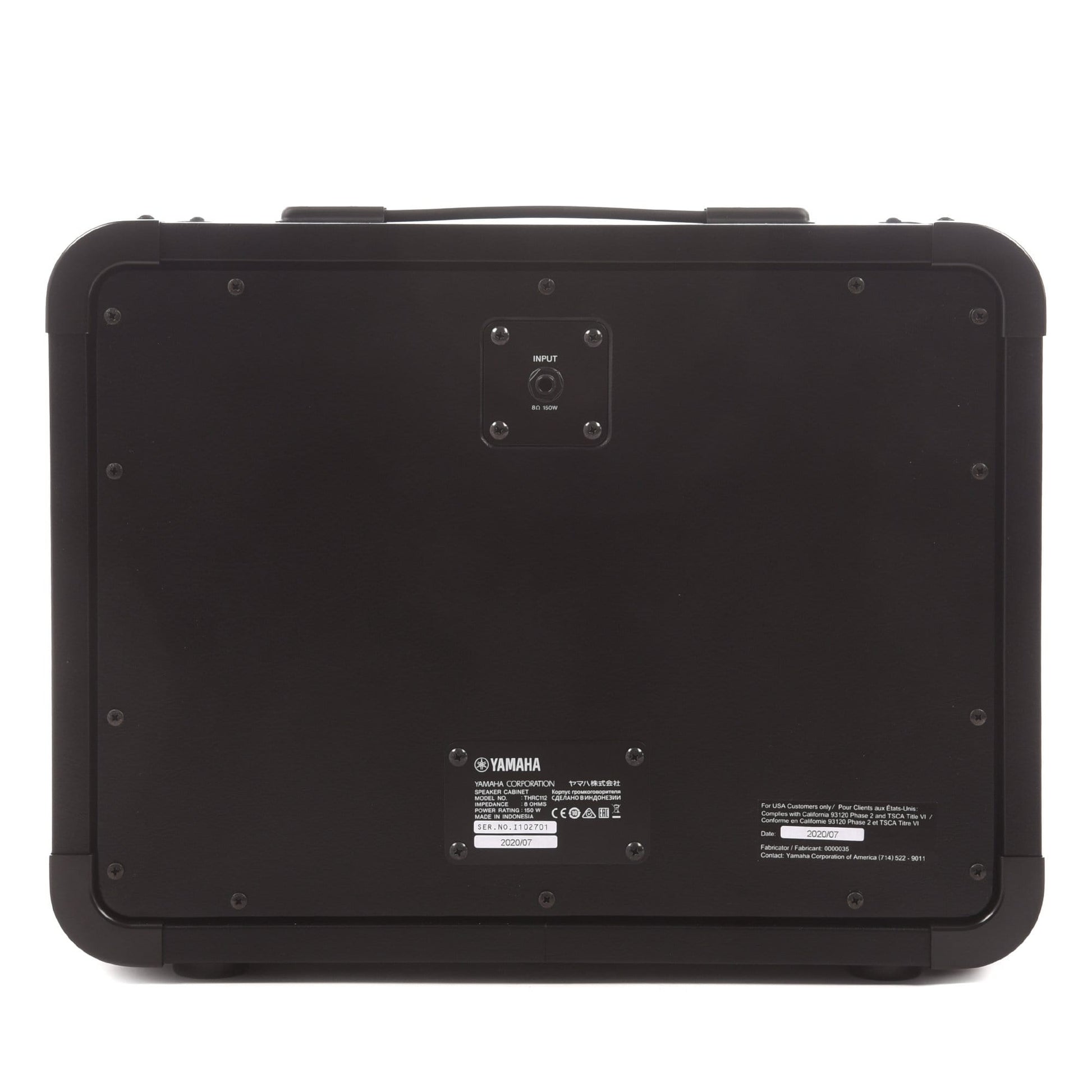 Yamaha THRC112 150W 1x12 Speaker Cabinet Amps / Guitar Cabinets