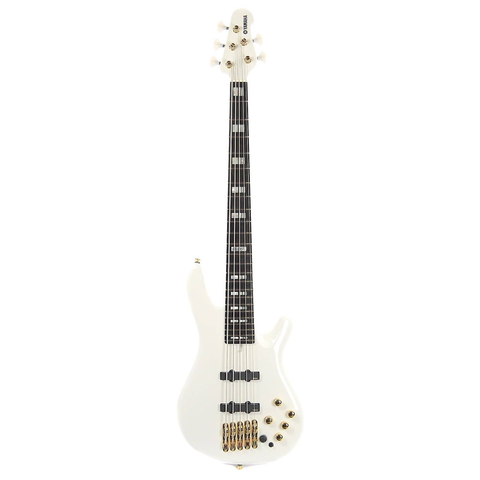 nathan east bass gear Yamaha Nathan East Signature Model Electric Bass White w/Hardshell Case