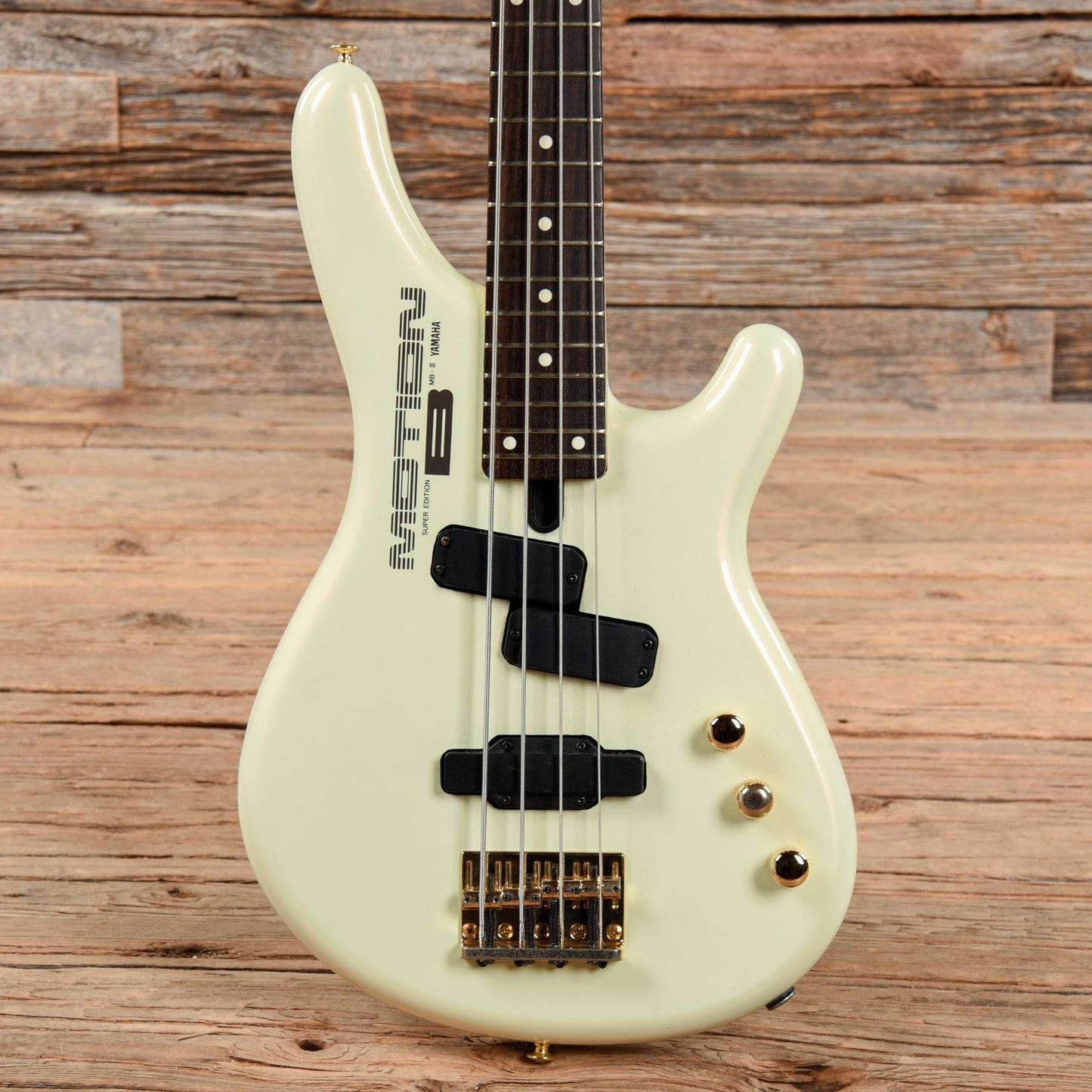 Yamaha Motion MB-3 Super Edition Pearl 1987 Bass Guitars / Short Scale