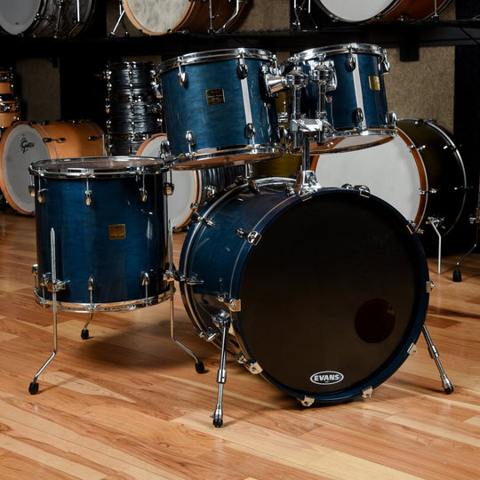 Yamaha Maple Custom Absolute 12/13/16/22 2000s Sea Blue USED Drums and Percussion / Acoustic Drums / Full Acoustic Kits