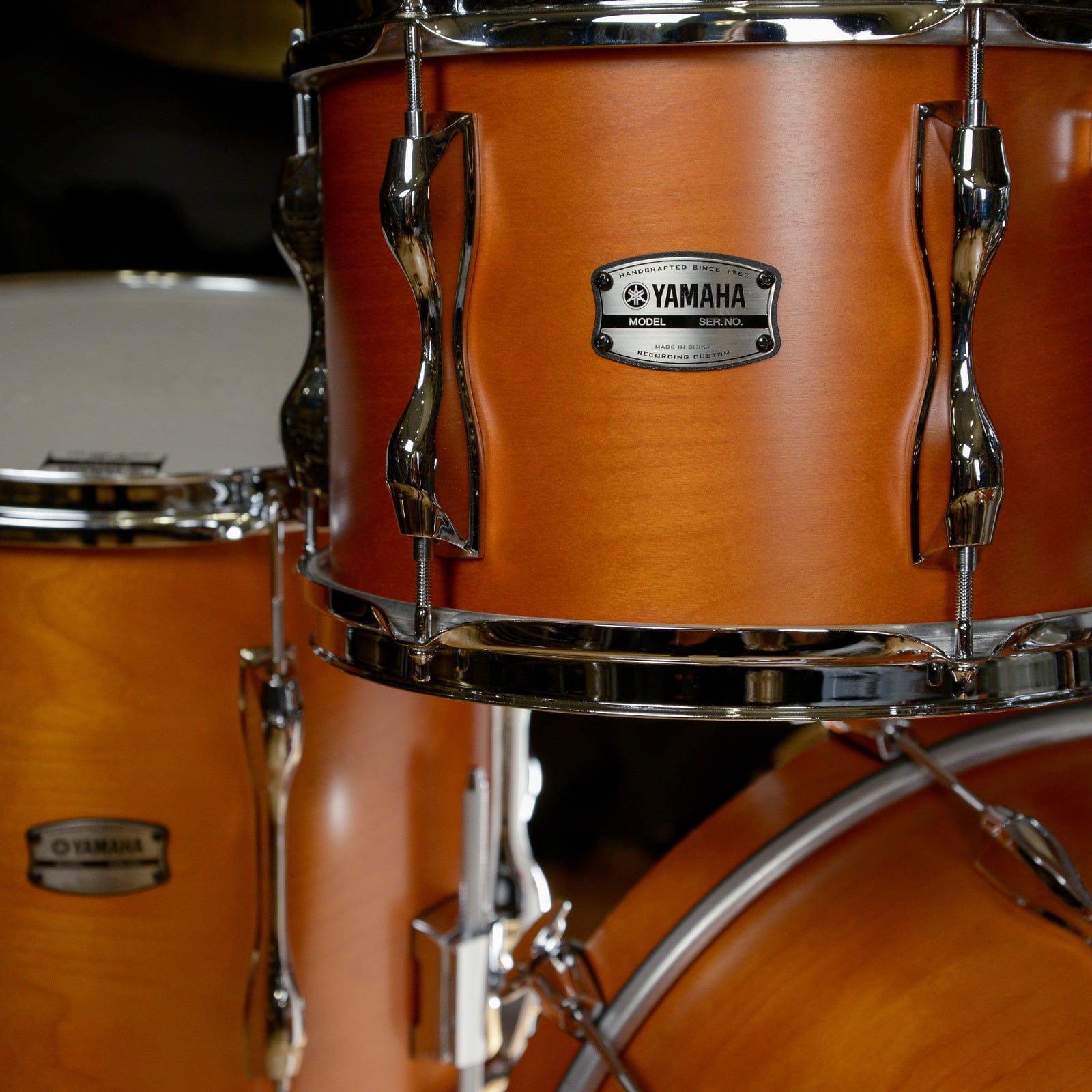 Yamaha Recording Custom 10/12/14/20 4pc. Drum Kit Real Wood Drums and Percussion / Acoustic Drums / Full Acoustic Kits