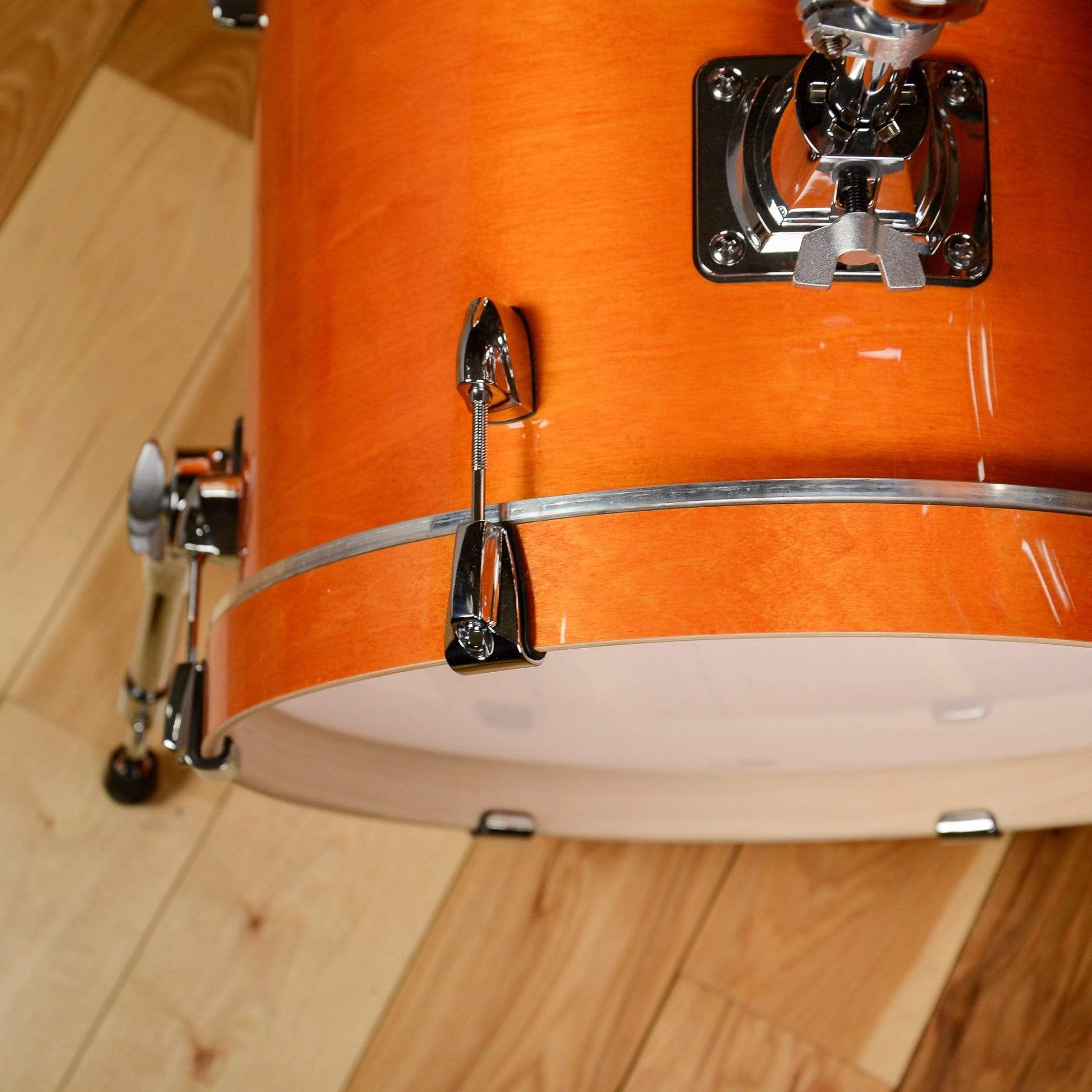 Yamaha Stage Custom Birch Bebop 12/14/18 3pc. Drum Kit Honey Amber Drums and Percussion / Acoustic Drums / Full Acoustic Kits