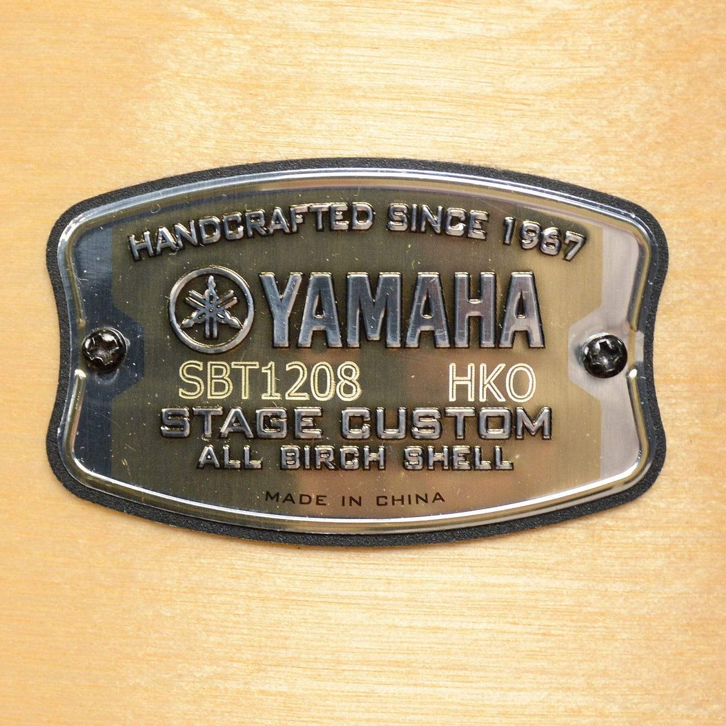 Yamaha Stage Custom Birch Bebop 12/14/18 3pc. Drum Kit Natural Wood Drums and Percussion / Acoustic Drums / Full Acoustic Kits