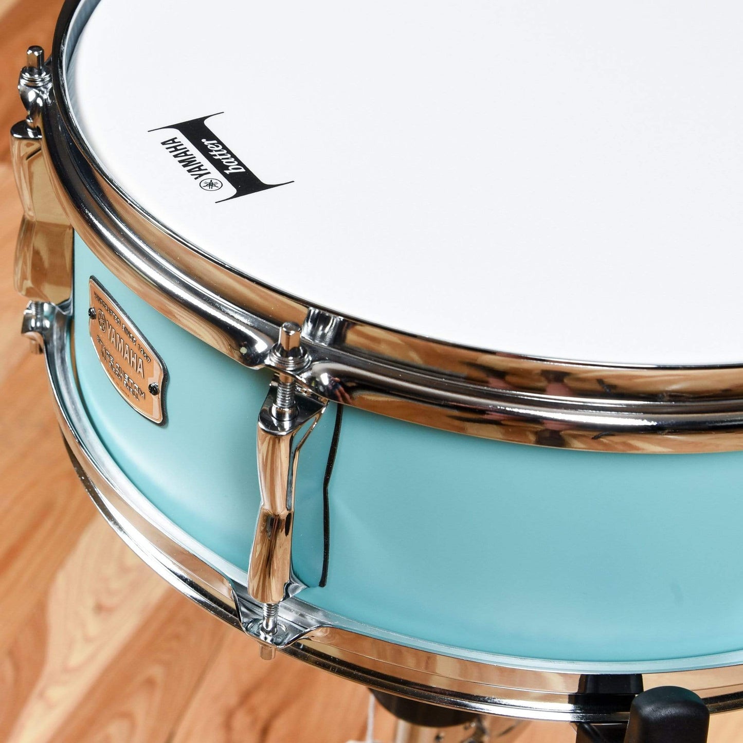 Yamaha Stage Custom Hip 10/13/20/5x13 4pc. Drum Kit Matte Surf Green Drums and Percussion / Acoustic Drums / Full Acoustic Kits