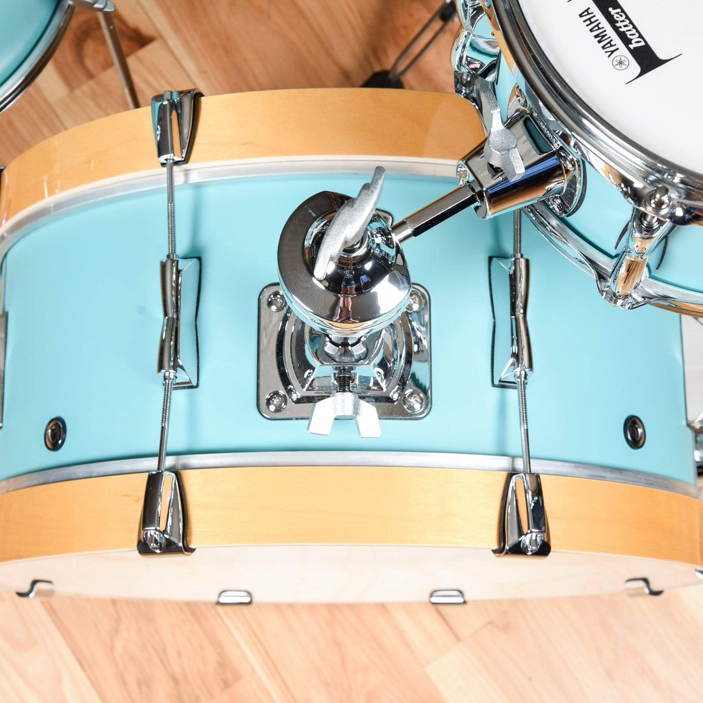 Yamaha Stage Custom Hip 10/13/20/5x13 4pc. Drum Kit Matte Surf Green Drums and Percussion / Acoustic Drums / Full Acoustic Kits