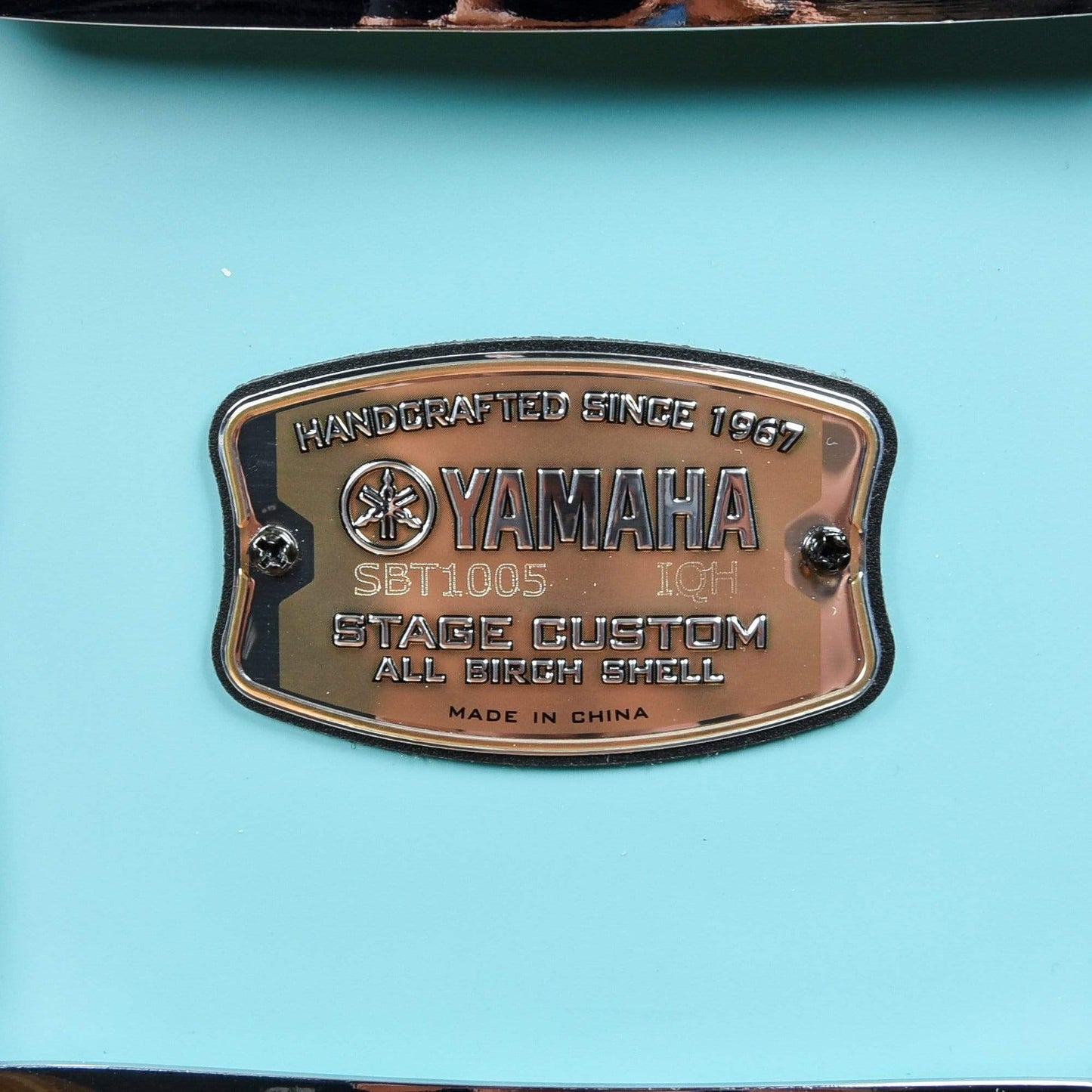 Yamaha Stage Custom Hip 10/13/20/5x13 4pc. Drum Kit Matte Surf Green Drums and Percussion / Acoustic Drums / Full Acoustic Kits