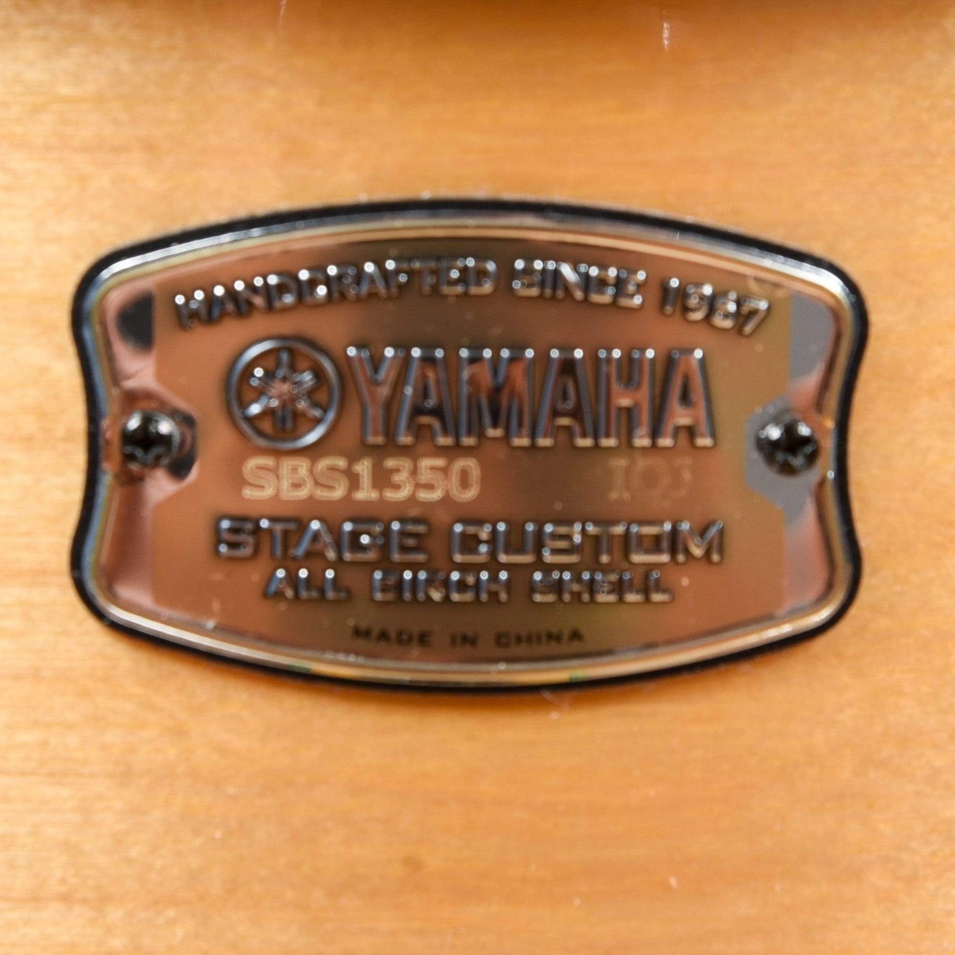 Yamaha Stage Custom Hip 10/13/20/5x13 4pc. Drum Kit Natural Wood Drums and Percussion / Acoustic Drums / Full Acoustic Kits