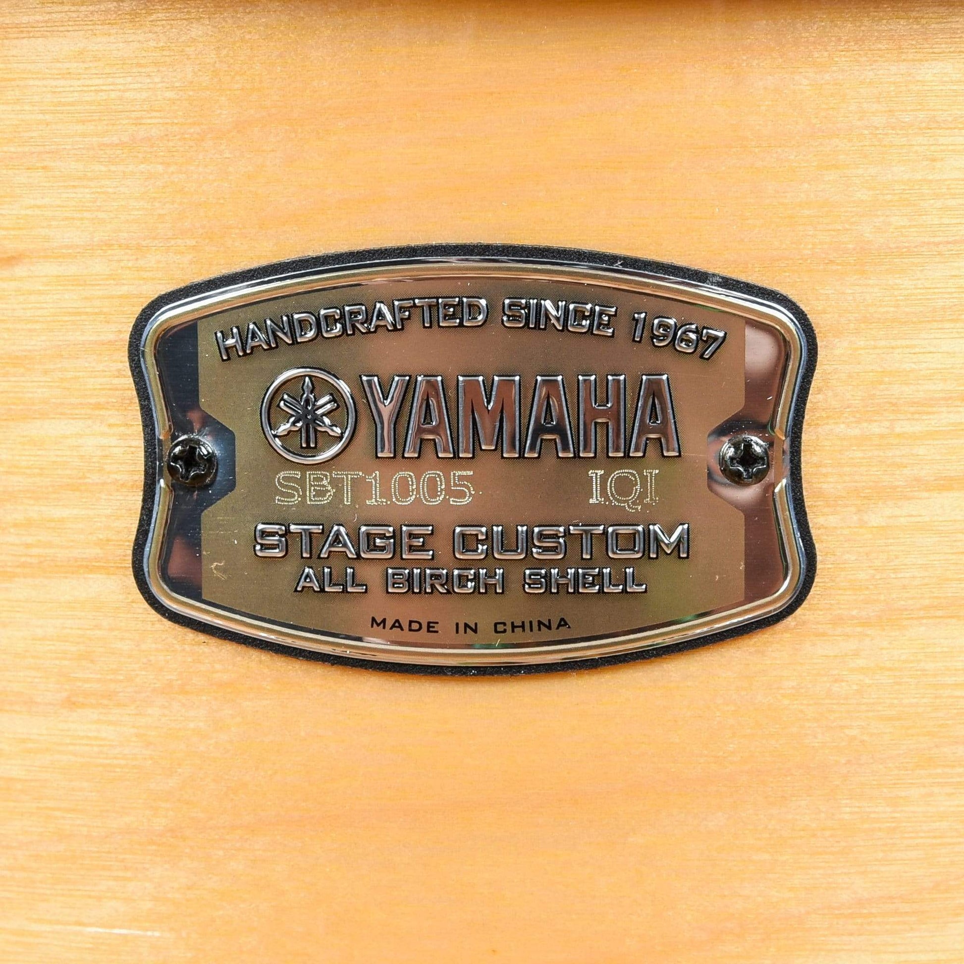 Yamaha Stage Custom Hip 10/13/20/5x13 4pc. Drum Kit Natural Wood Drums and Percussion / Acoustic Drums / Full Acoustic Kits