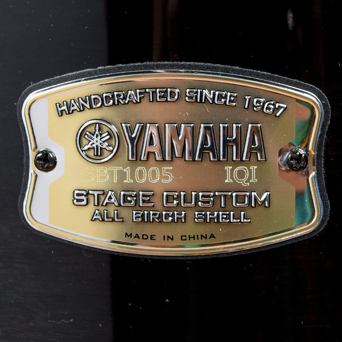 Yamaha Stage Custom Hip 10/13/20/5x13 4pc. Drum Kit Raven Black Drums and Percussion / Acoustic Drums / Full Acoustic Kits