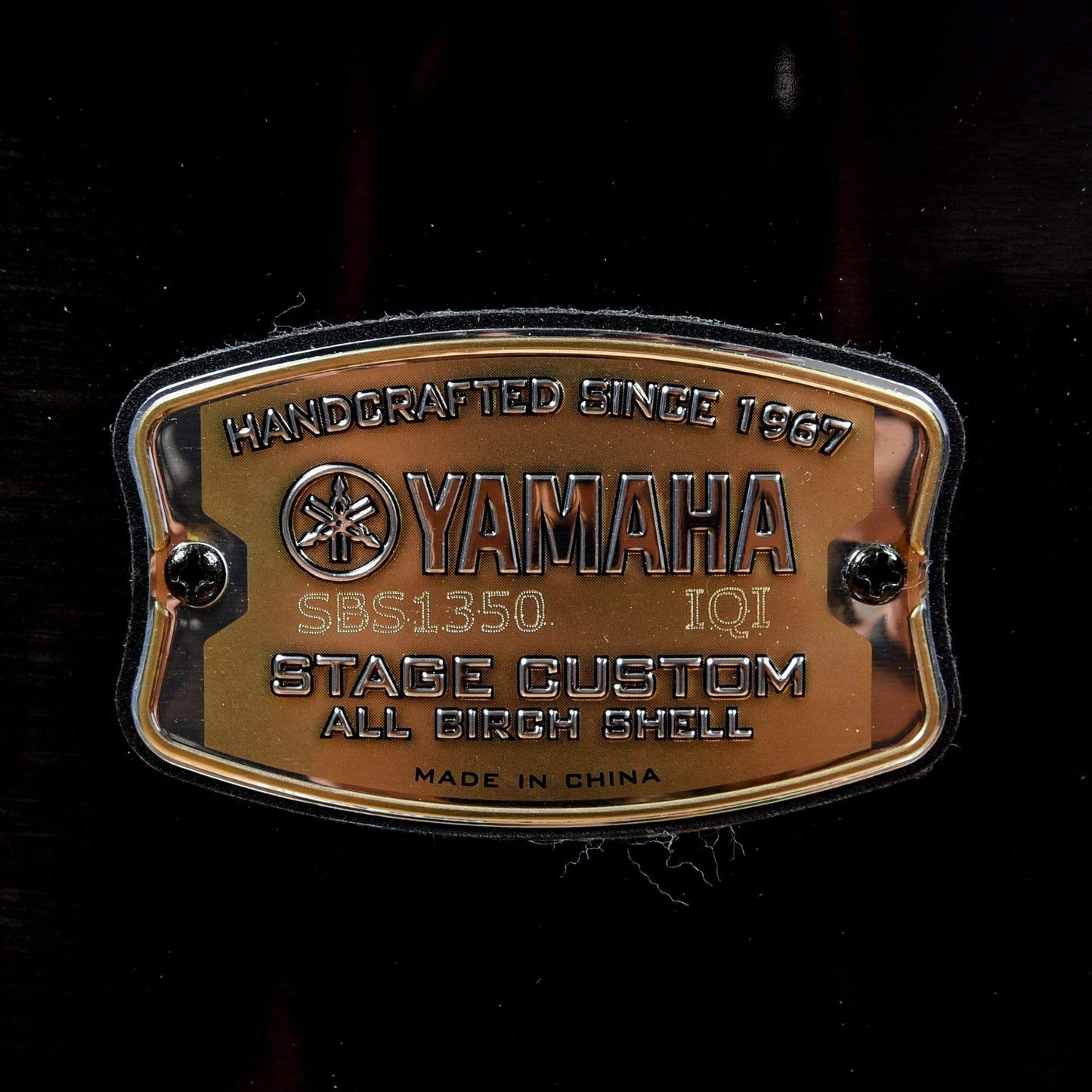 Yamaha Stage Custom Hip 10/13/20/5x13 4pc. Drum Kit Raven Black Drums and Percussion / Acoustic Drums / Full Acoustic Kits