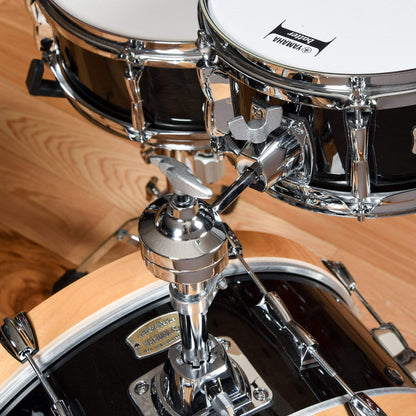 Yamaha Stage Custom Hip 10/13/20/5x13 4pc. Drum Kit Raven Black Drums and Percussion / Acoustic Drums / Full Acoustic Kits