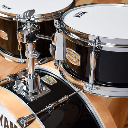 Yamaha Stage Custom Hip 10/13/20/5x13 4pc. Drum Kit Raven Black Drums and Percussion / Acoustic Drums / Full Acoustic Kits