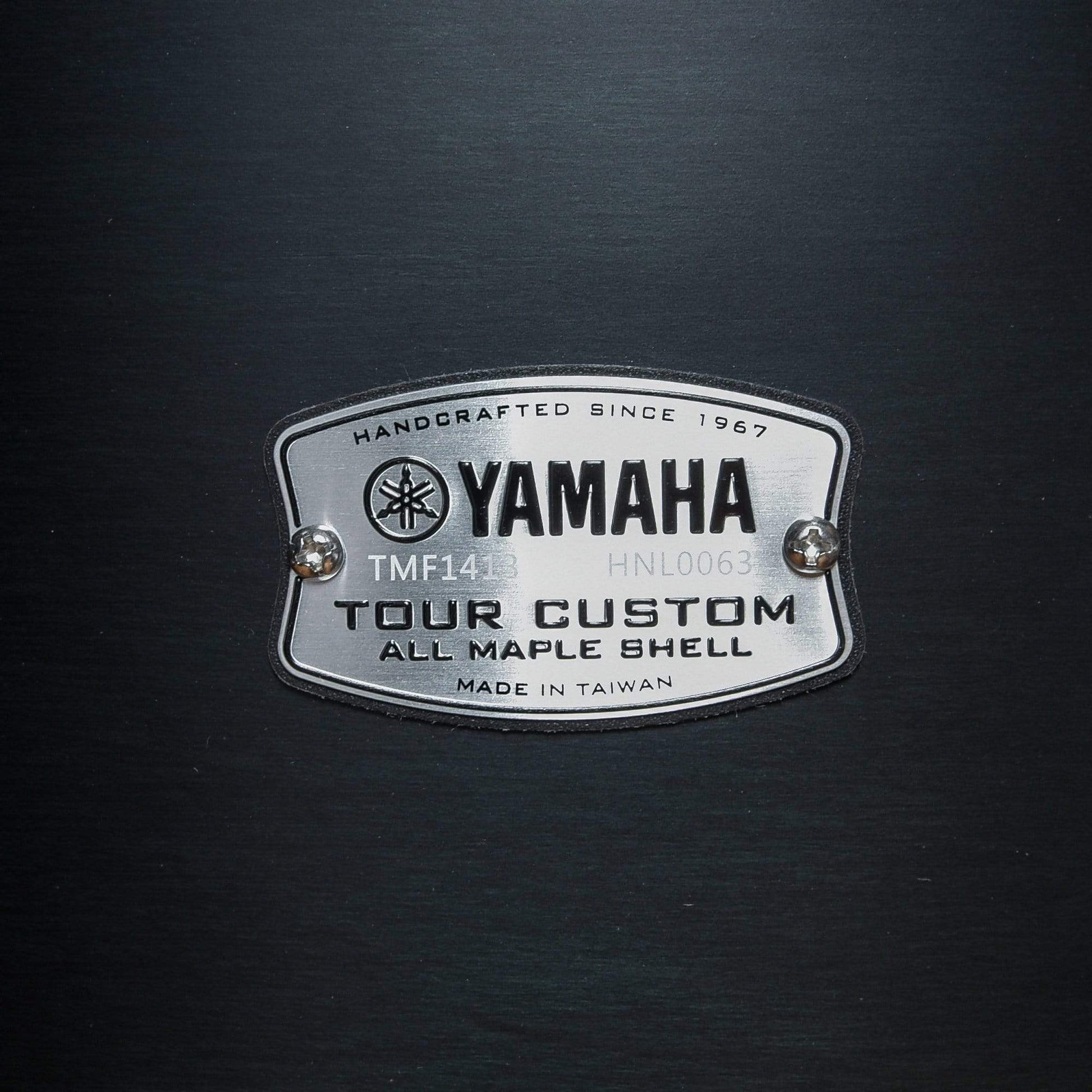 Yamaha Tour Custom 10/12/14/20 4pc. Drum Kit Licorice Satin Drums and Percussion / Acoustic Drums / Full Acoustic Kits