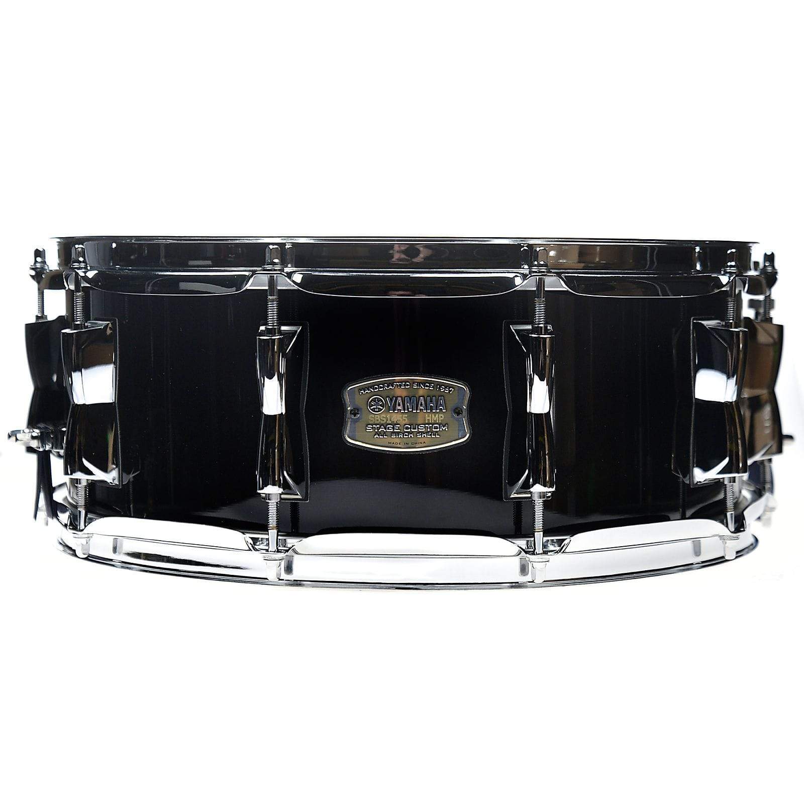 Yamaha 5.5x14 Stage Custom Birch Snare Drum Raven Black Drums and Percussion / Acoustic Drums / Snare