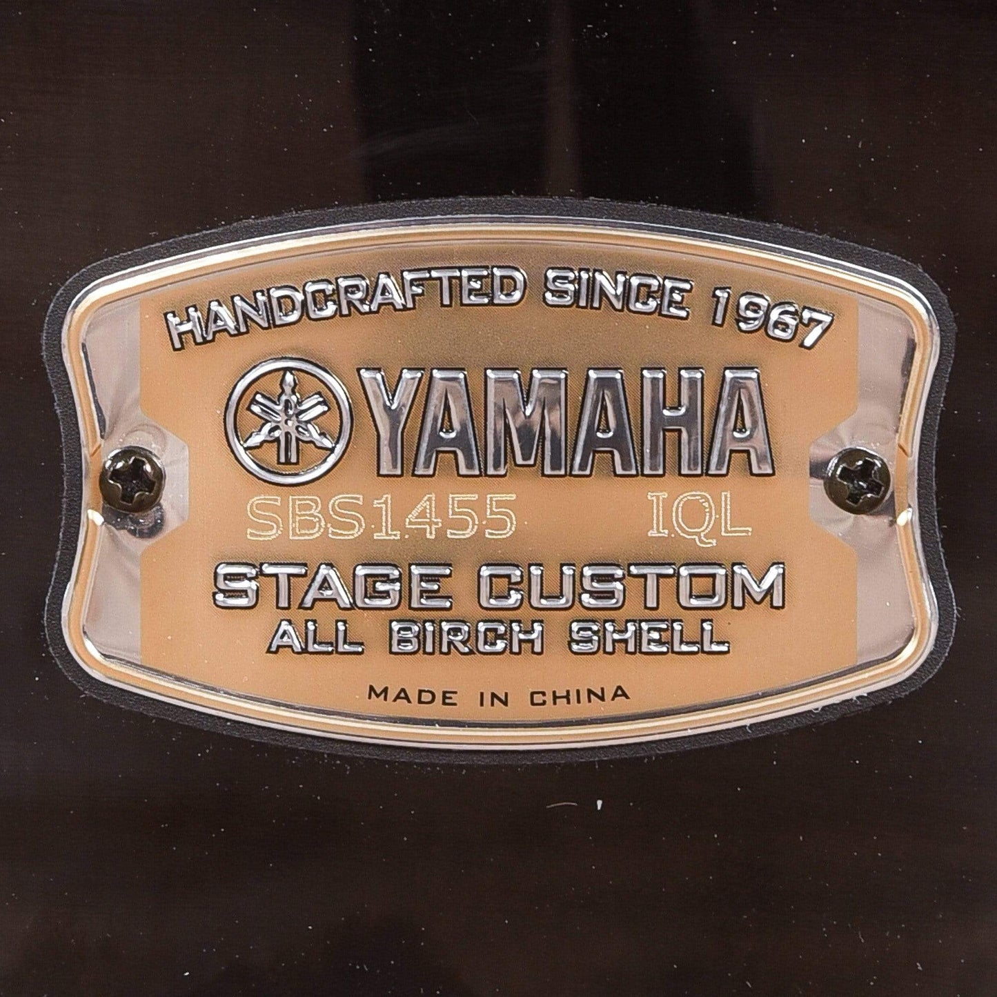 Yamaha 5.5x14 Stage Custom Birch Snare Drum Raven Black Drums and Percussion / Acoustic Drums / Snare