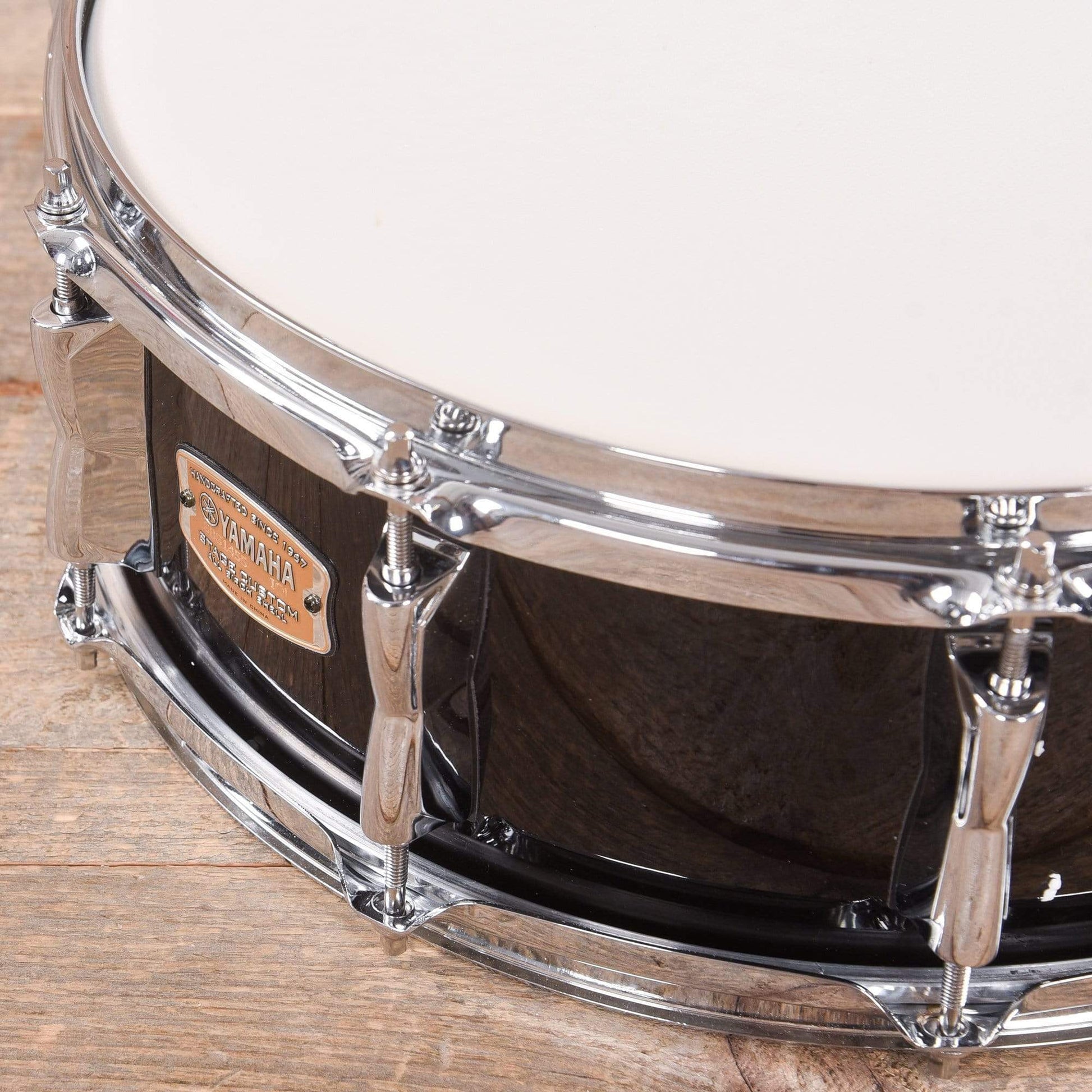 Yamaha 5.5x14 Stage Custom Birch Snare Drum Raven Black Drums and Percussion / Acoustic Drums / Snare