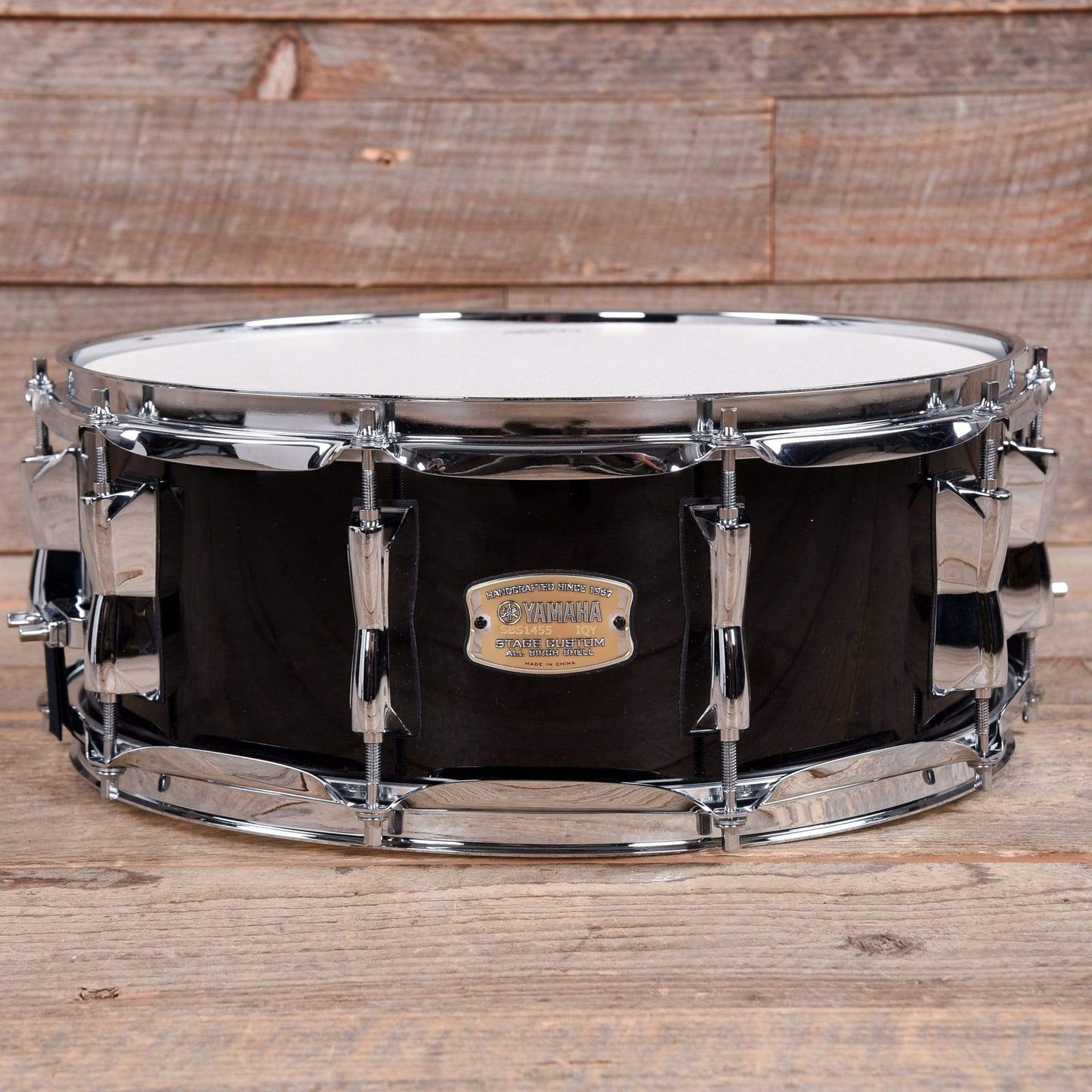 Yamaha 5.5x14 Stage Custom Birch Snare Drum Raven Black Drums and Percussion / Acoustic Drums / Snare