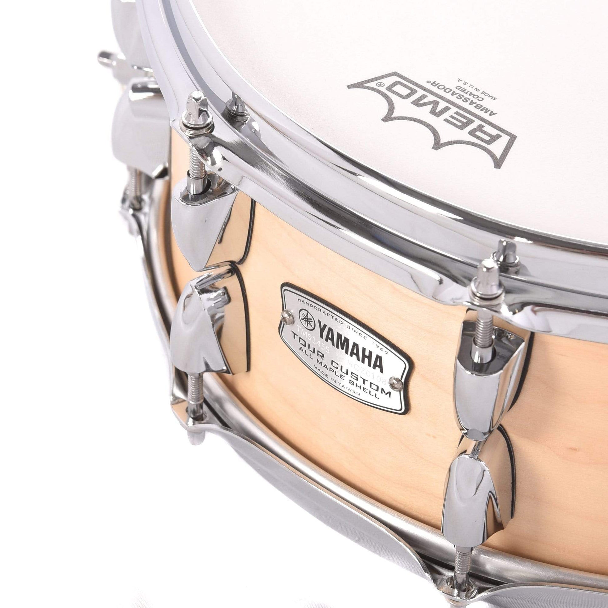 Yamaha 5.5x14 Tour Custom Snare Drum Butterscotch Satin Drums and Percussion / Acoustic Drums / Snare