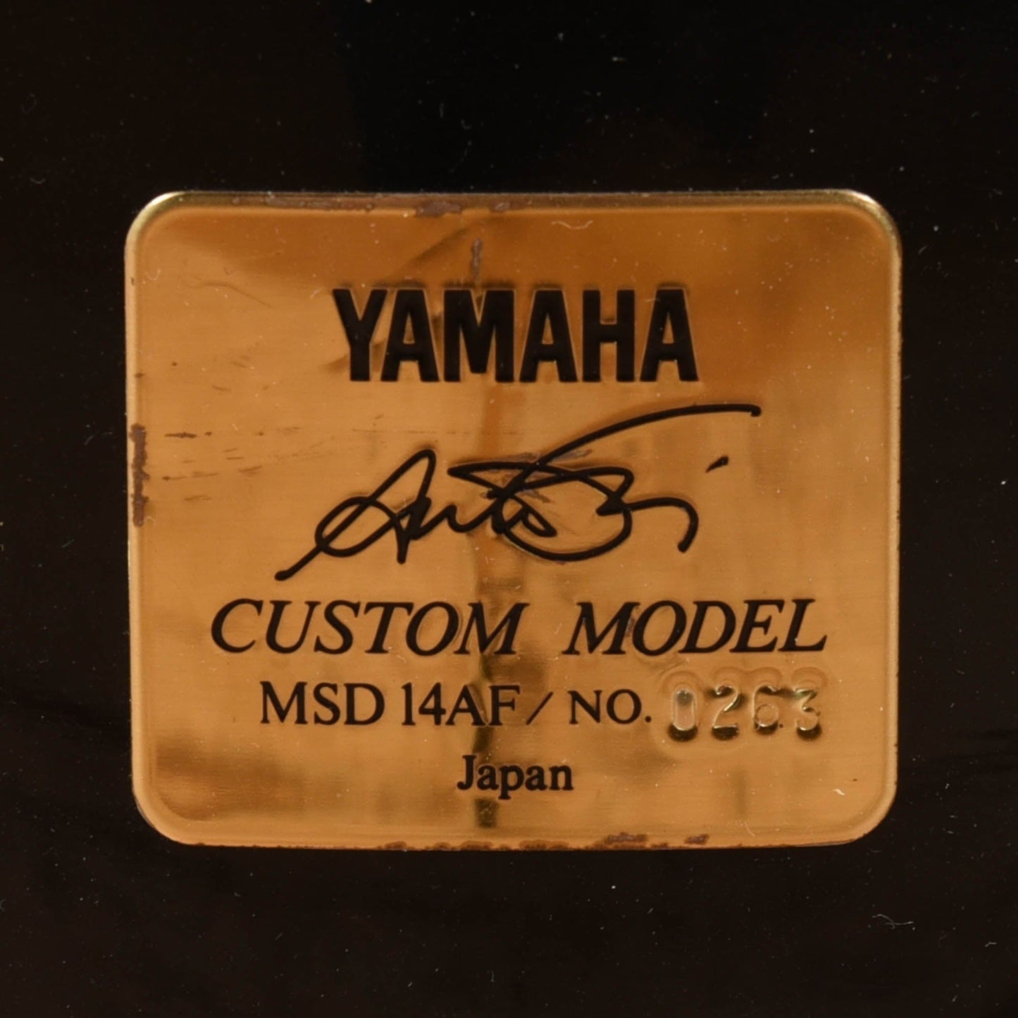 Yamaha 6.5x14 Anton Fig Signature Snare Piano BlackDrum Drums and Percussion / Acoustic Drums / Snare