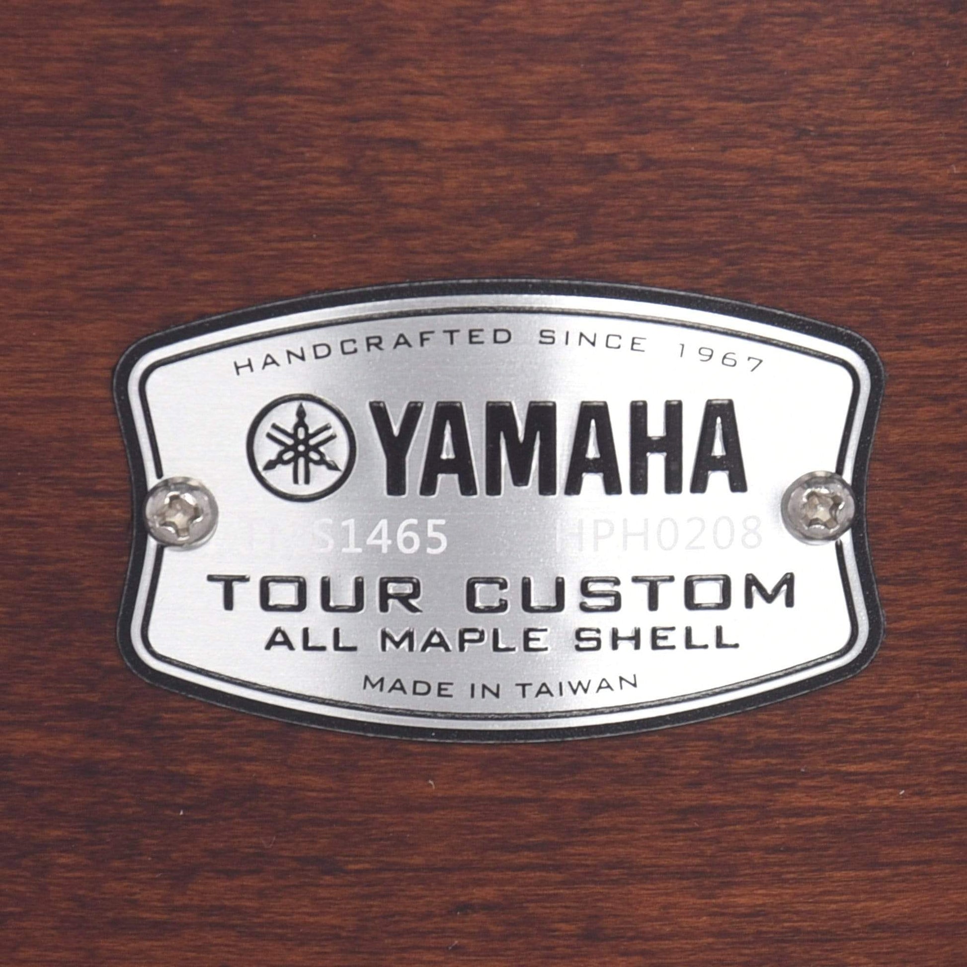Yamaha 6.5x14 Tour Custom Snare Drum Chocolate Satin Drums and Percussion / Acoustic Drums / Snare