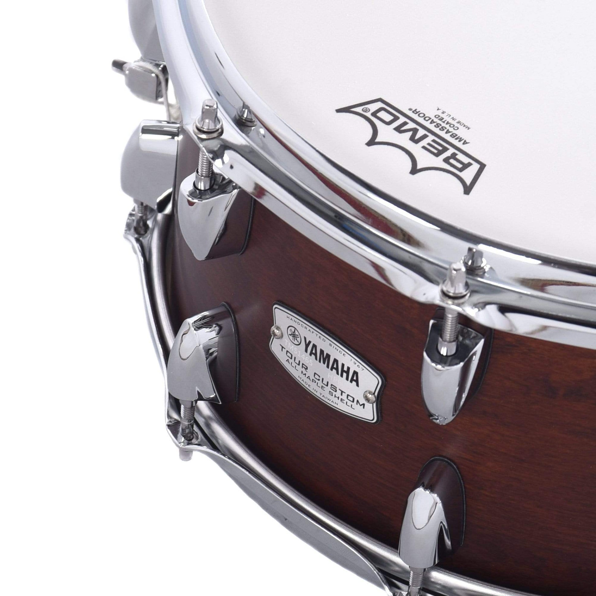 Yamaha 6.5x14 Tour Custom Snare Drum Chocolate Satin Drums and Percussion / Acoustic Drums / Snare