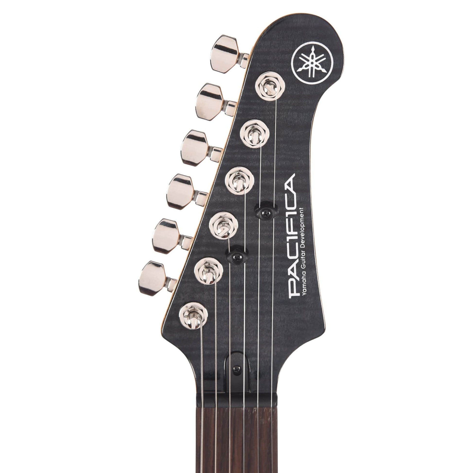 Yamaha 612 VII FM Limited Edition Pacifica Trans Black Electric Guitars / Solid Body