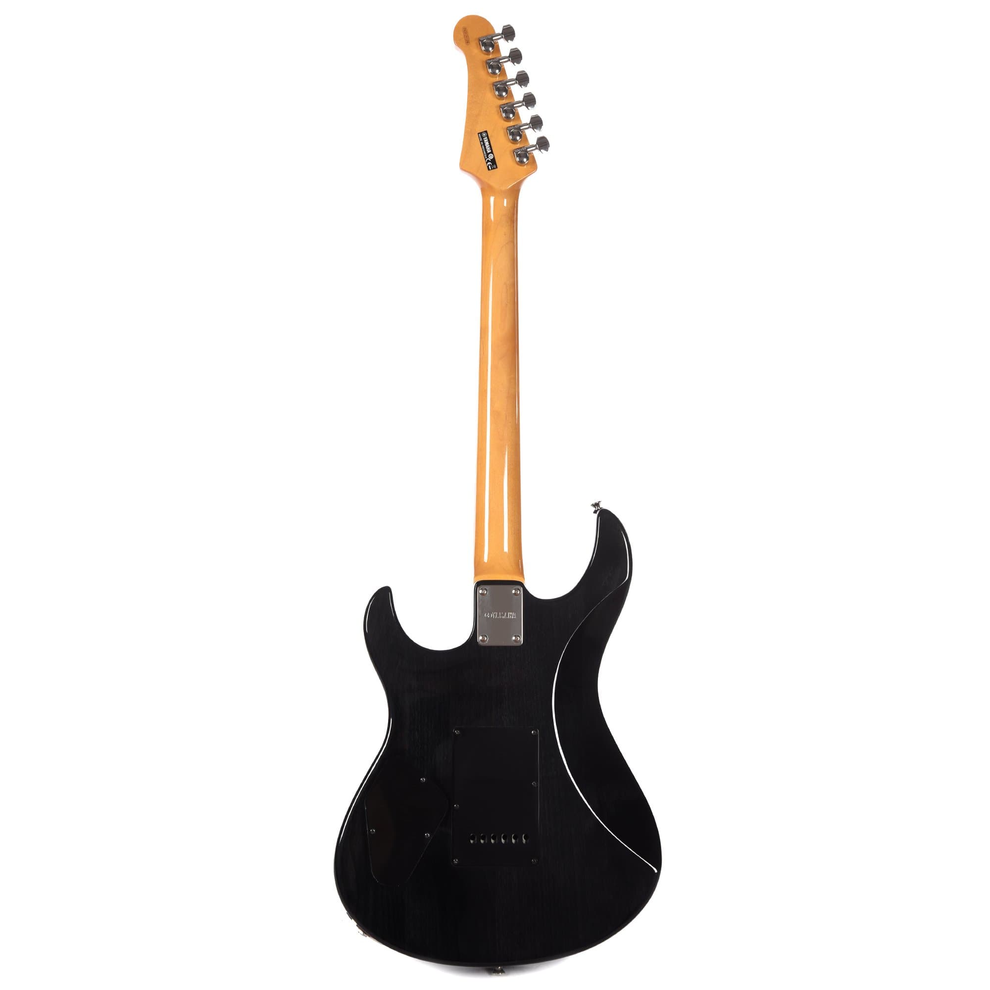 Yamaha 612 VII FM Limited Edition Pacifica Trans Black Electric Guitars / Solid Body