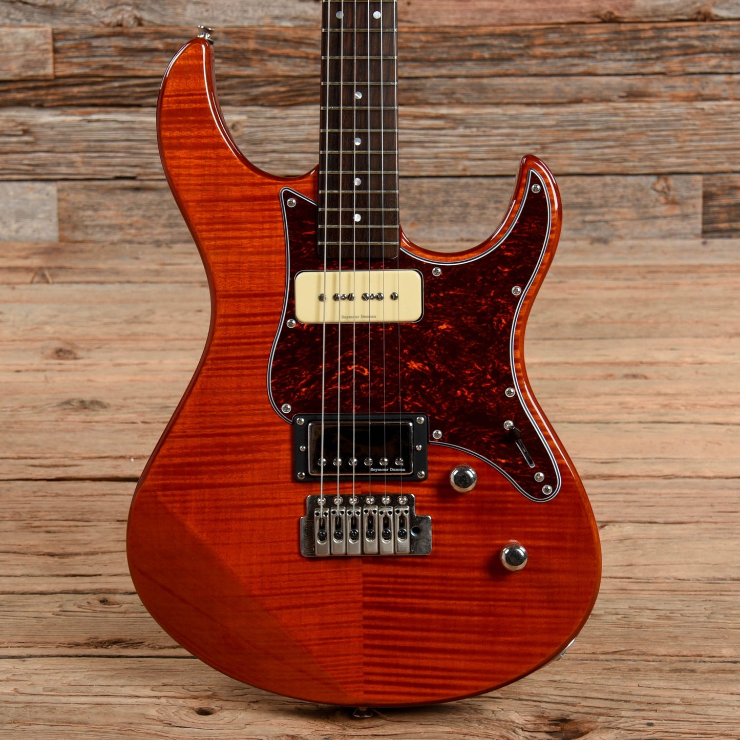 Yamaha Pacifica PAC611 Caramel Brown Electric Guitars / Solid Body