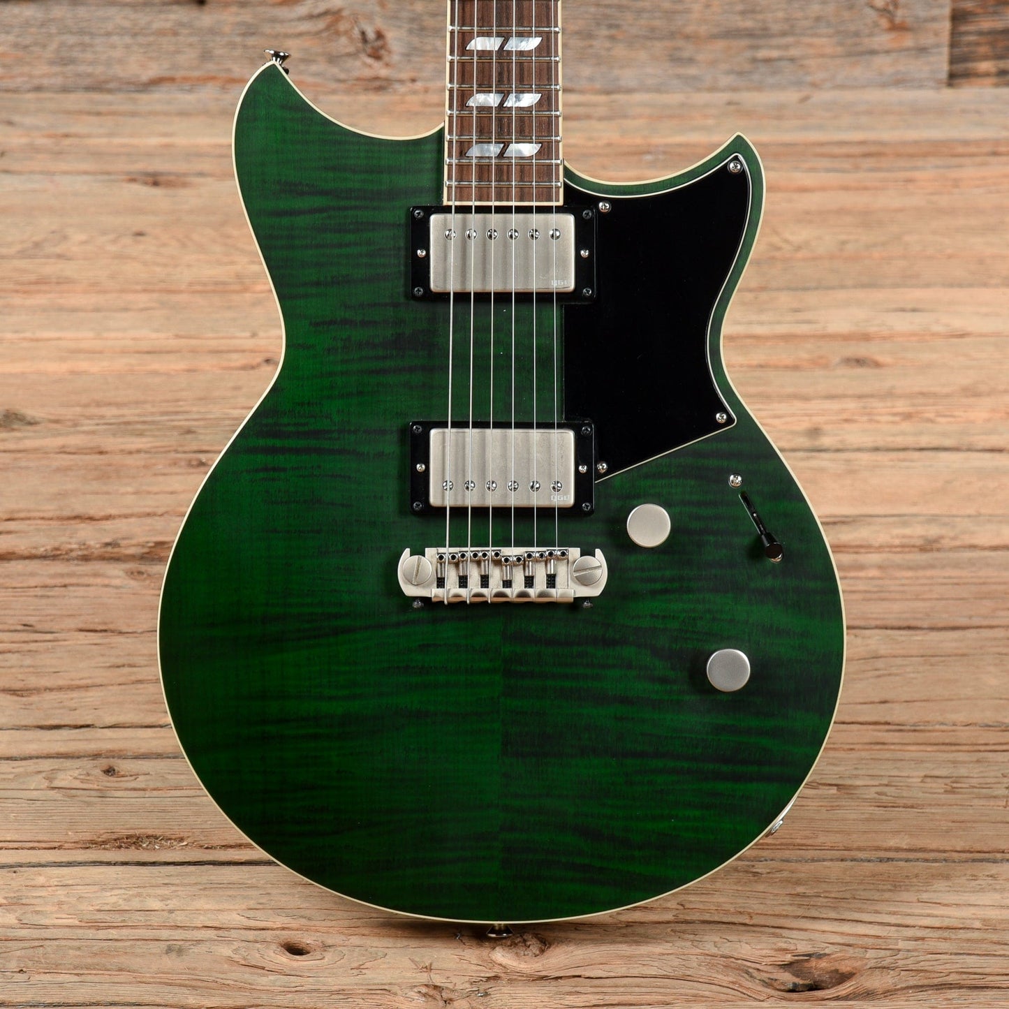 Yamaha Revstar RS620 Snake Eye Green Electric Guitars / Solid Body