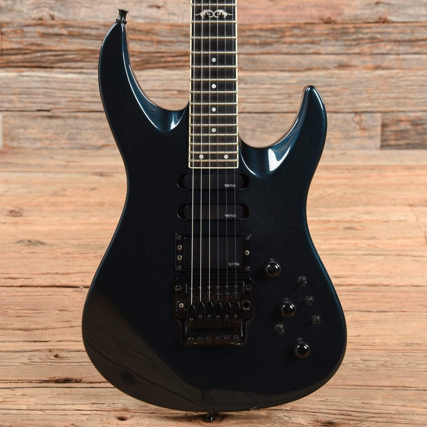 Yamaha RGX 1212A Gun Metallic Blue Electric Guitars / Solid Body