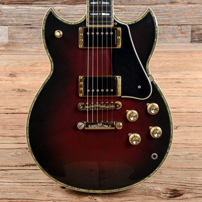 Yamaha SG 3000 Custom Professional Wine Burst 1982 Electric Guitars / Solid Body