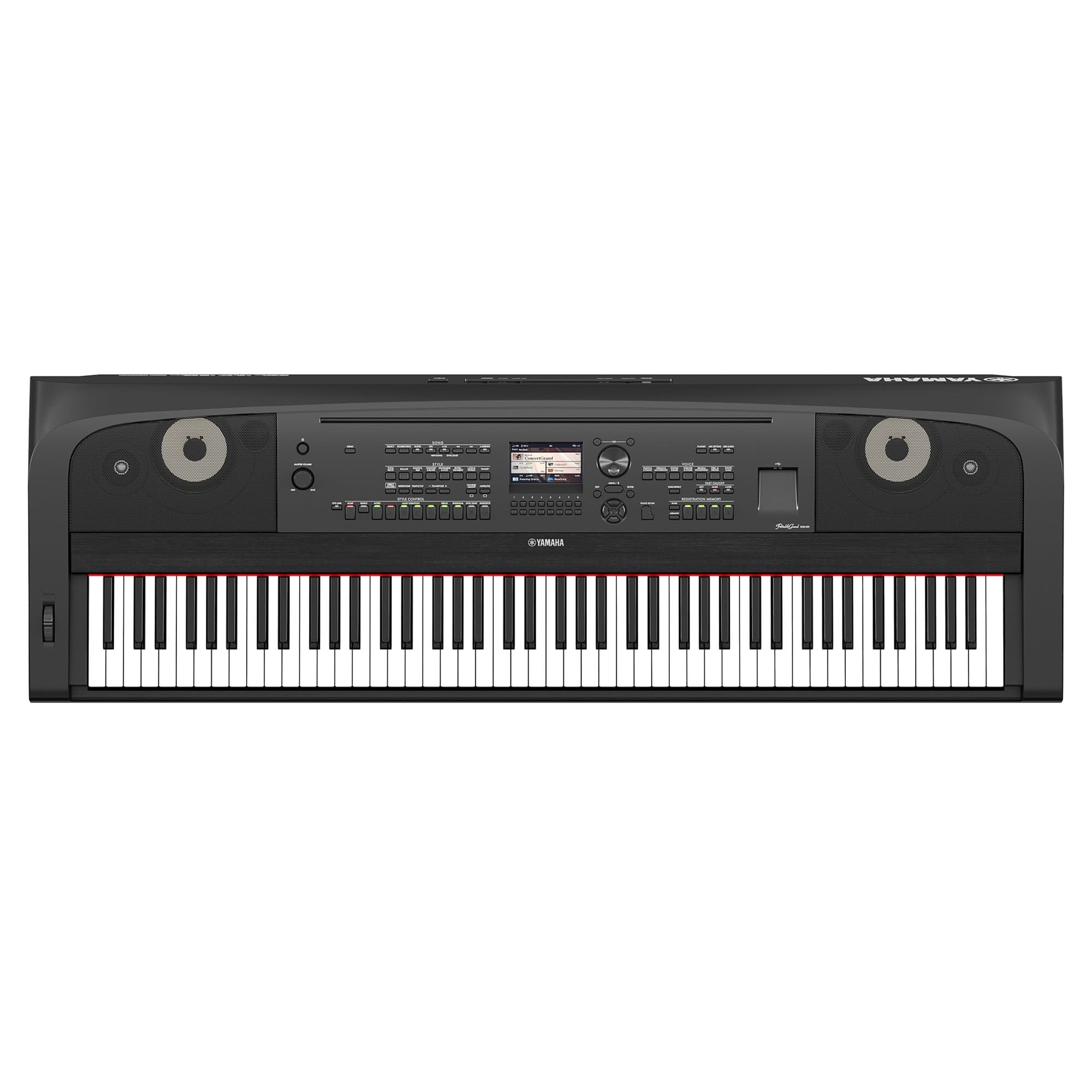 Yamaha DGX-670B 88-Key Portable Digital Piano w/ Power Adapter & Sustain Pedal Black Keyboards and Synths / Digital Pianos