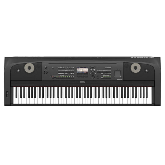 Yamaha DGX-670B 88-Key Portable Digital Piano w/ Power Adapter & Sustain Pedal Black Keyboards and Synths / Digital Pianos