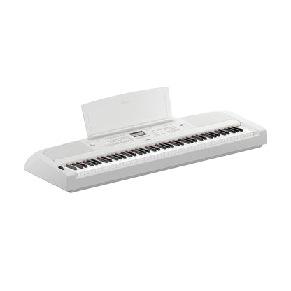 Yamaha DGX-670WH 88-Key Portable Digital Piano w/ Power Adapter & Sustain Pedal White Keyboards and Synths / Digital Pianos