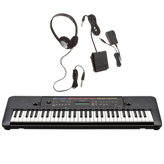 Yamaha PSR-E263 61-Key Portable Keyboard w/ Survival Kit Keyboards and Synths / Digital Pianos