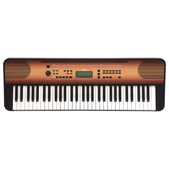 Yamaha PSRE360MA 61- Key Portable Keyboard Mahogany Wood Keyboards and Synths / Digital Pianos