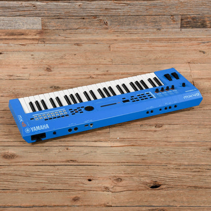 Yamaha MX49 49-Key Digital Synthesizer Blue  (Serial #UBZZ01037) USED Keyboards and Synths / Synths / Digital Synths