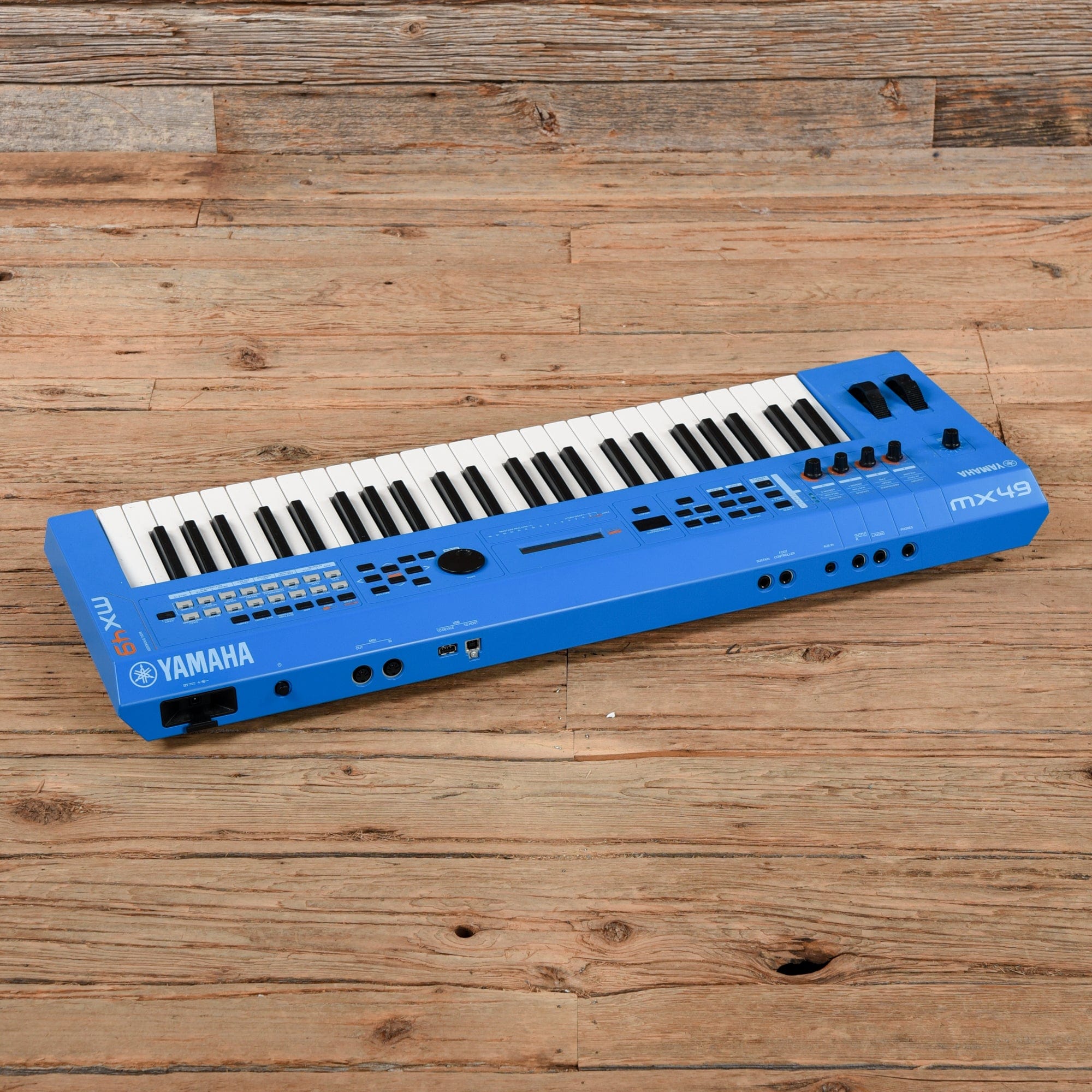 Yamaha MX49 49-Key Digital Synthesizer Blue – Chicago Music Exchange