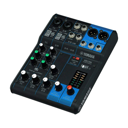 Yamaha MG06 6-Channel Mixer Pro Audio / Mixers