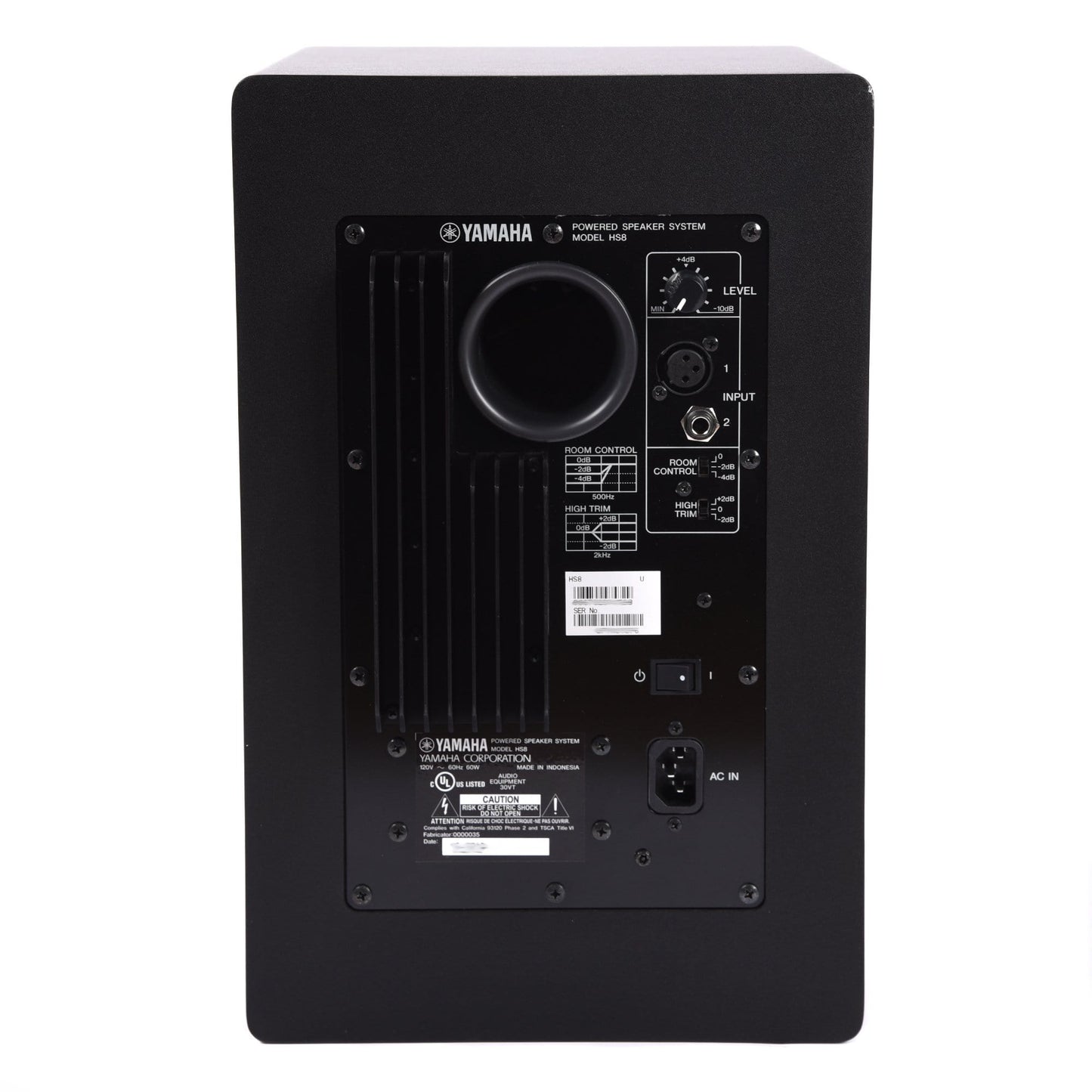 Yamaha HS8 8" Studio Monitor (Single) Pro Audio / Speakers / Studio Monitors