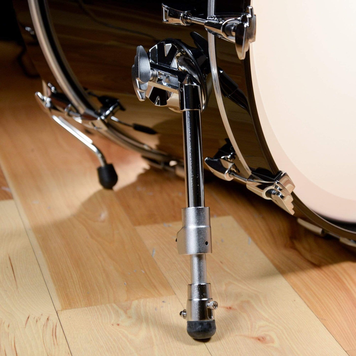 Yamaha Absolute Maple Hybrid 10/12/14/16/22 5pc. Drum Kit Solid Black