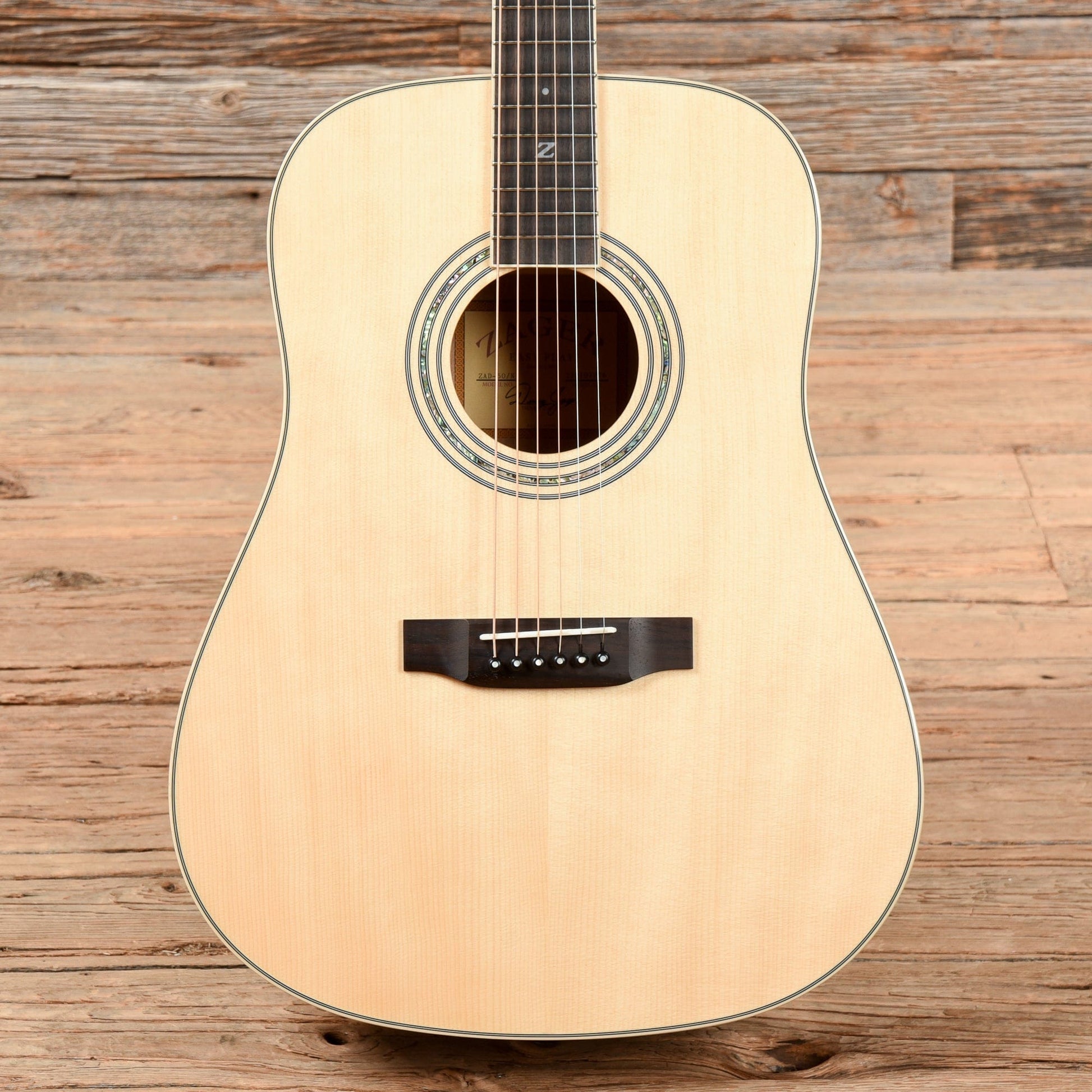 Zager ZAD-50/N Natural 2022 Acoustic Guitars / Dreadnought