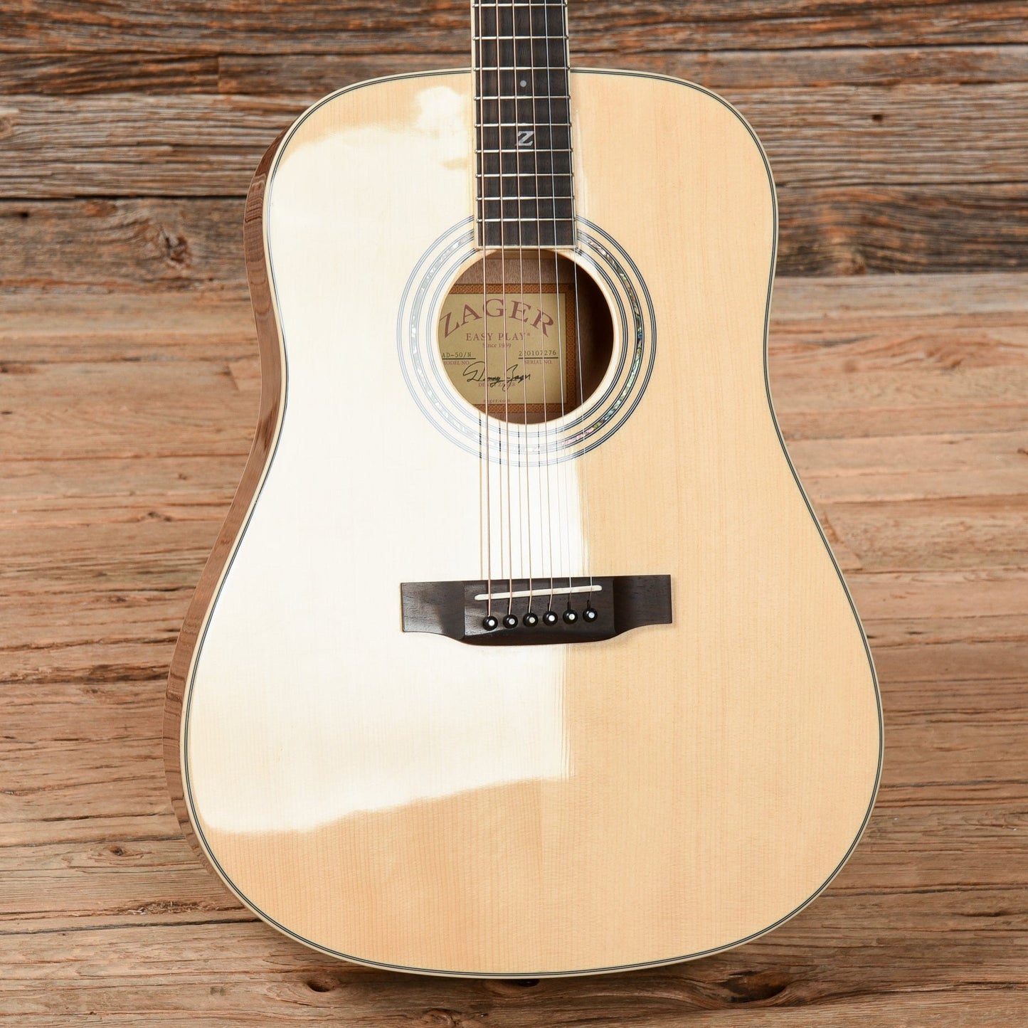 Zager ZAD-50/N Natural 2022 Acoustic Guitars / Dreadnought
