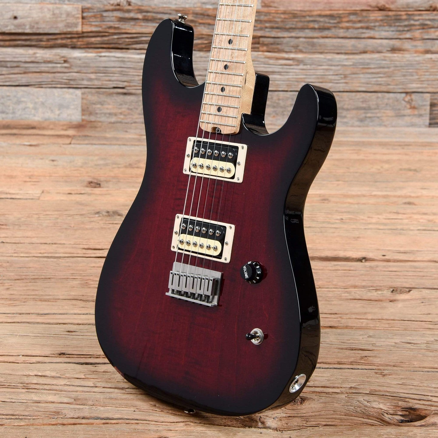Zane PC Trans Red Burst Electric Guitars / Solid Body