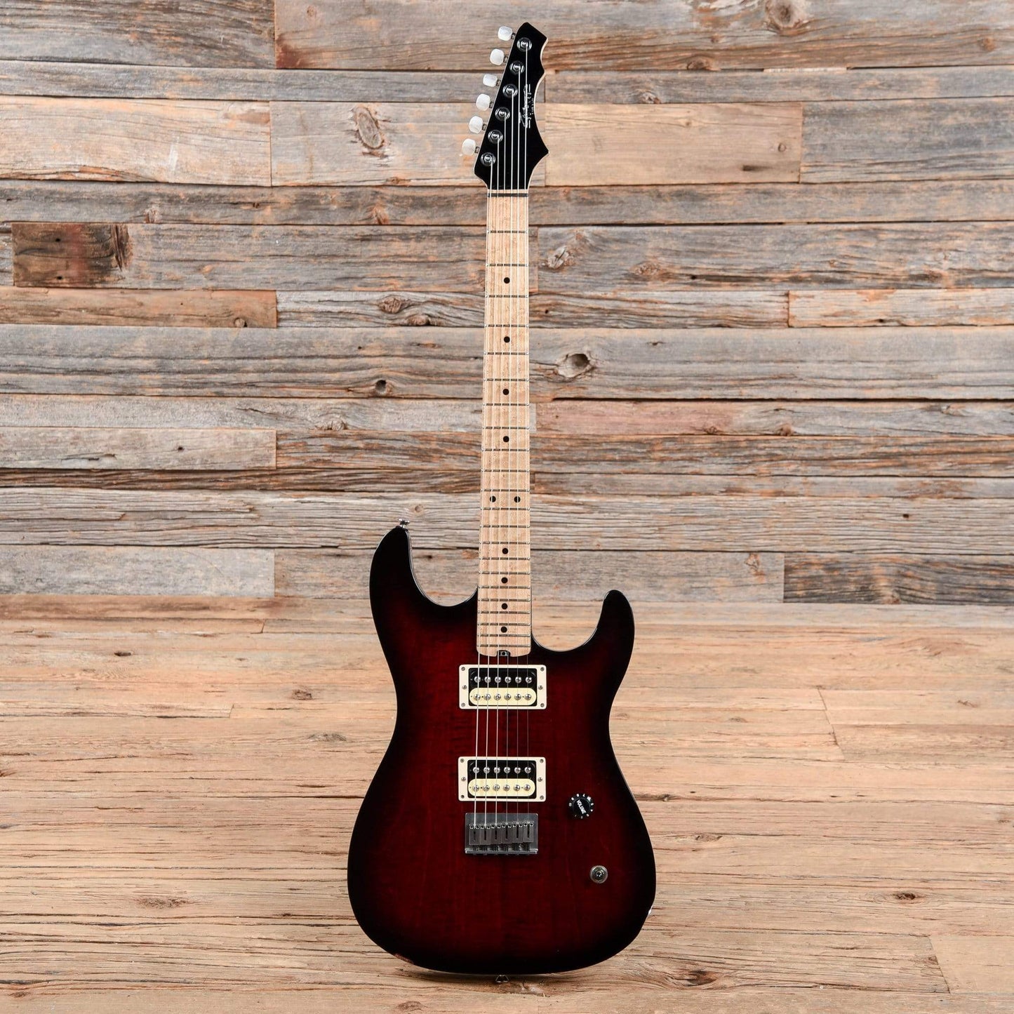Zane PC Trans Red Burst Electric Guitars / Solid Body