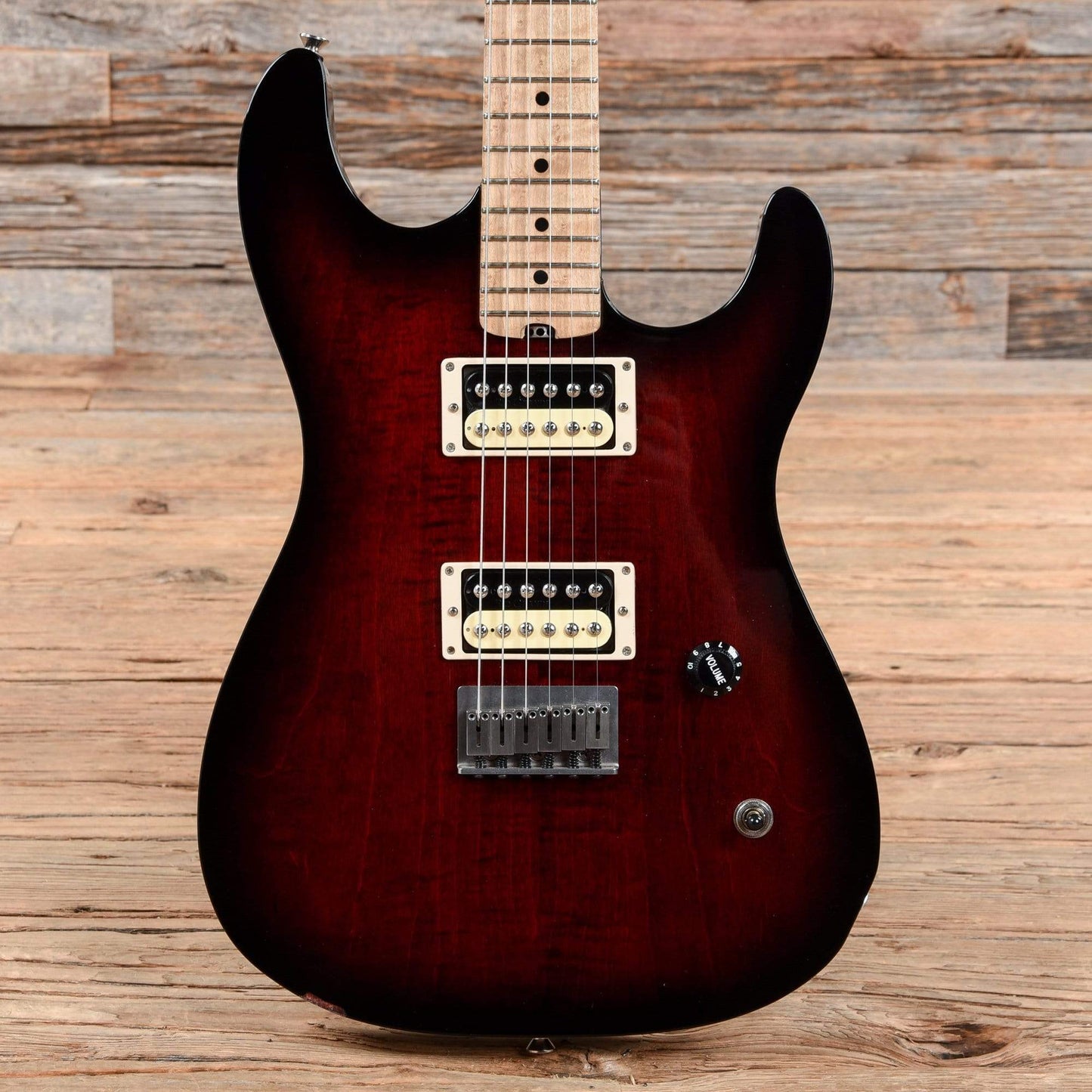 Zane PC Trans Red Burst Electric Guitars / Solid Body