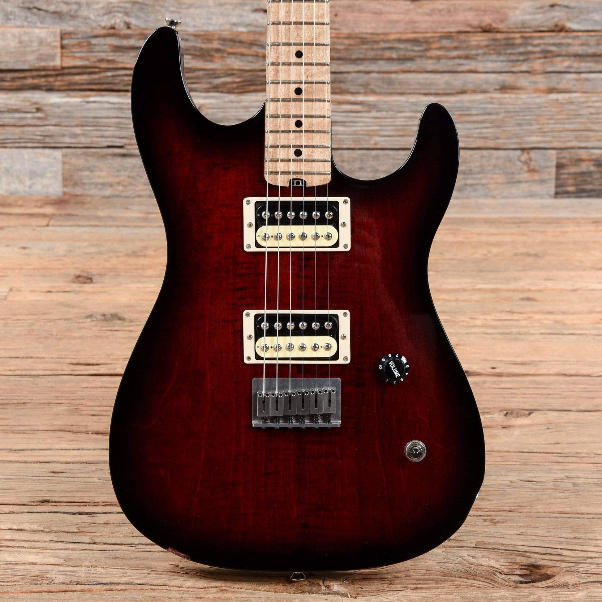 Zane PC Trans Red Burst Electric Guitars / Solid Body