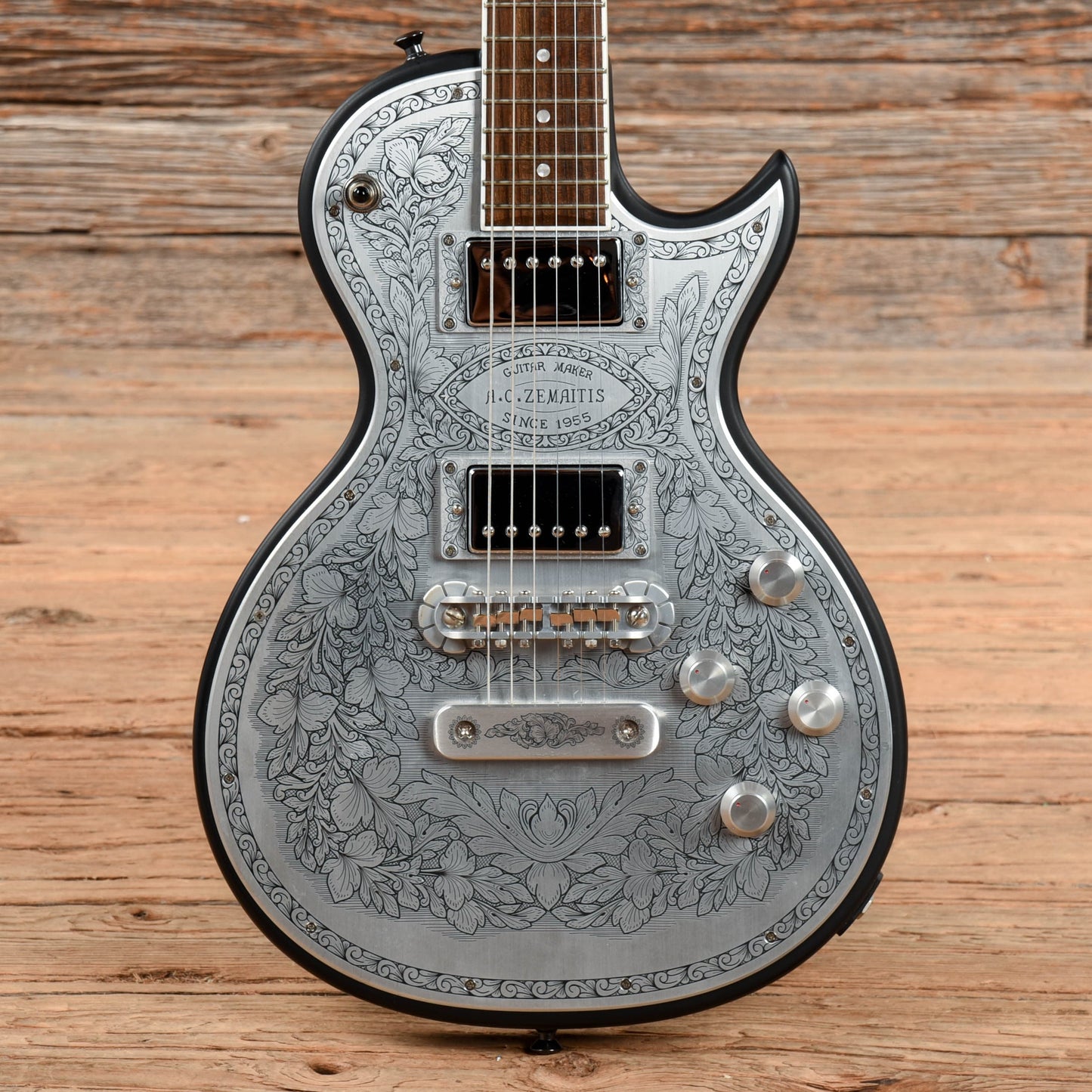 Zemaitis C22MF Black Electric Guitars / Solid Body