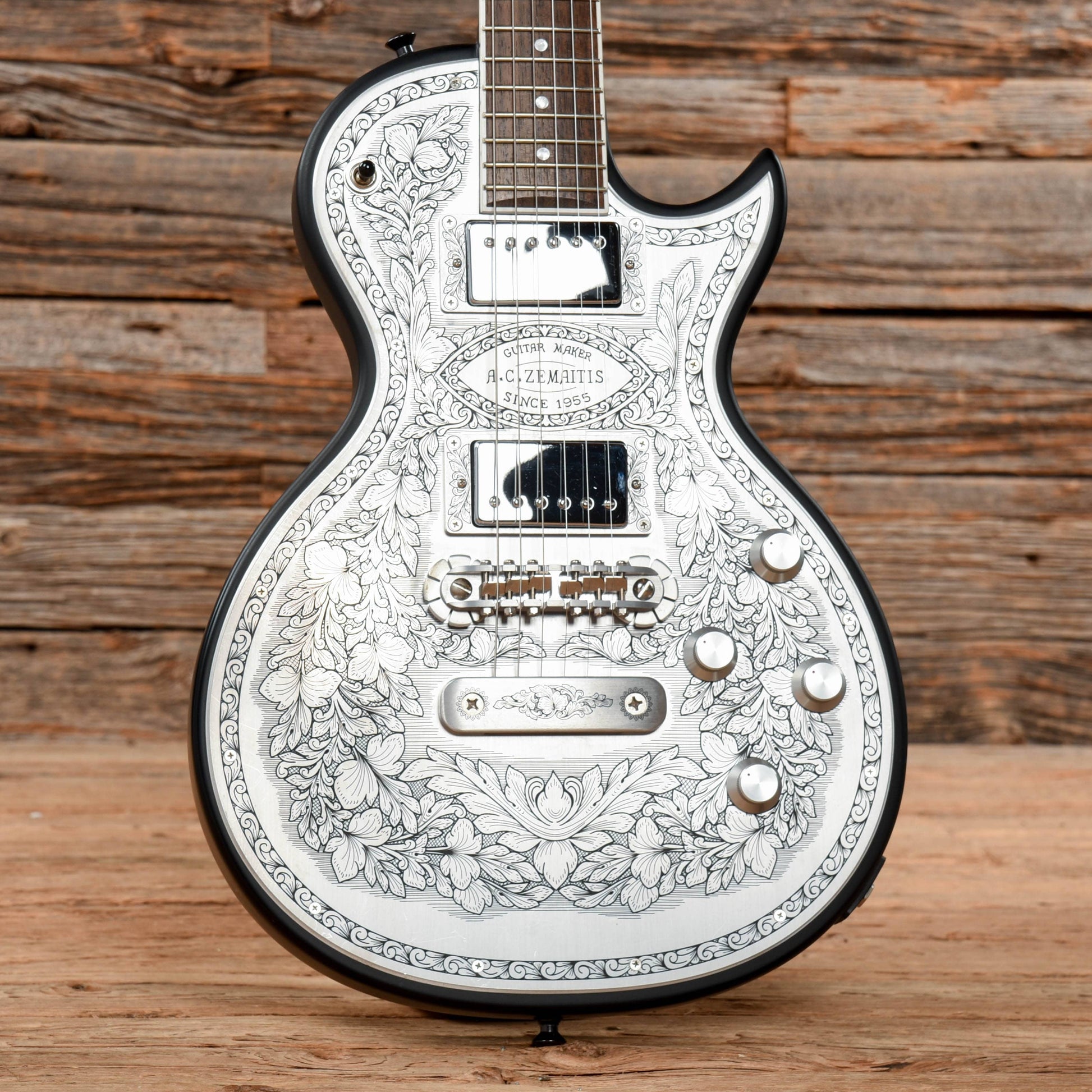 Zemaitis C22MF Black Electric Guitars / Solid Body