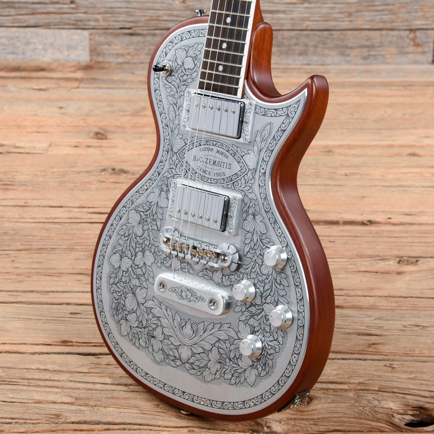 Zemaitis Casimere Series C24MF Engraved Top 2016 Electric Guitars / Solid Body